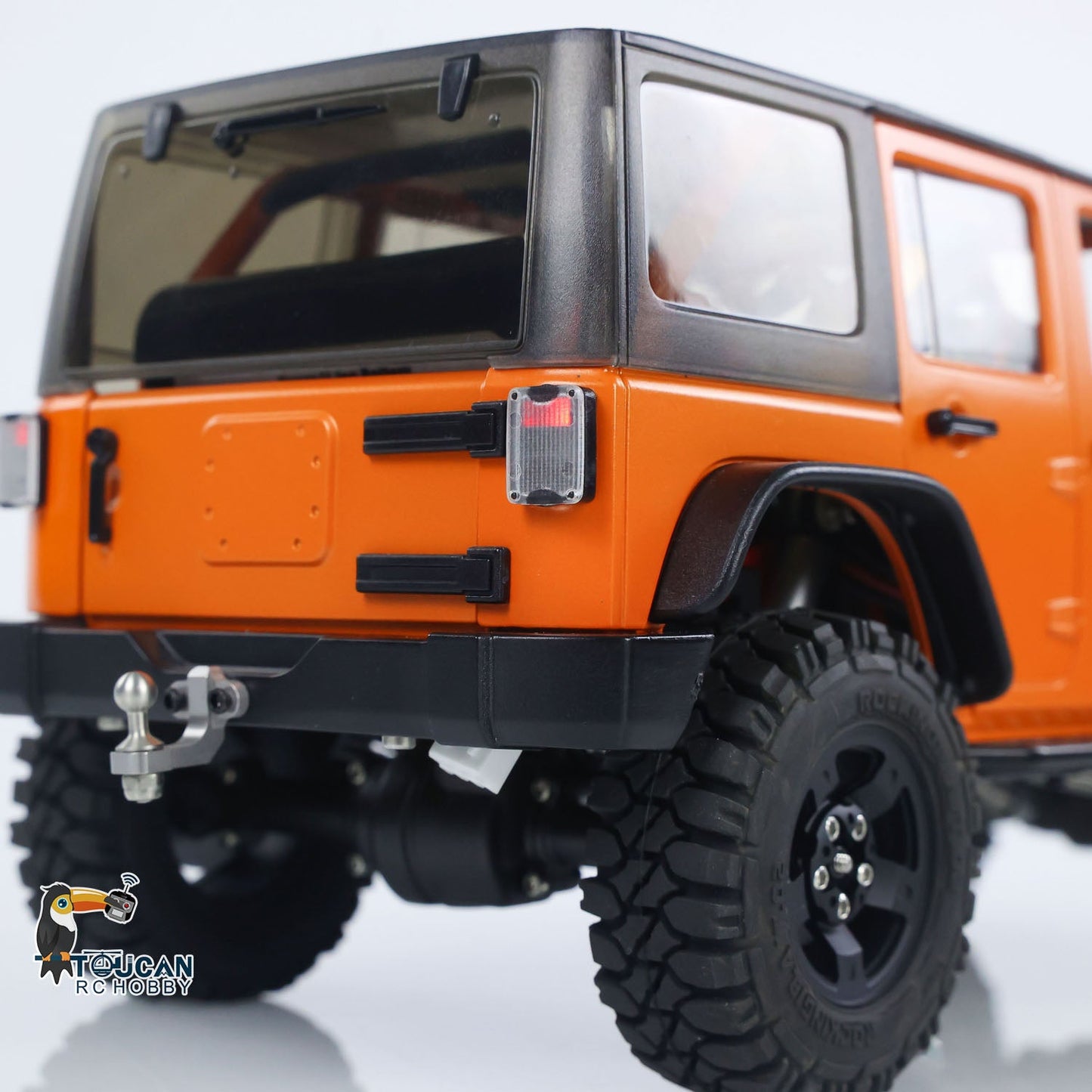 CAPO 1/18 RC Crawler Car CUB2 RTR Remote Control Off Road Vehicle 2-Speed Transmission Flysky GT5 Radio Battery Light Sound