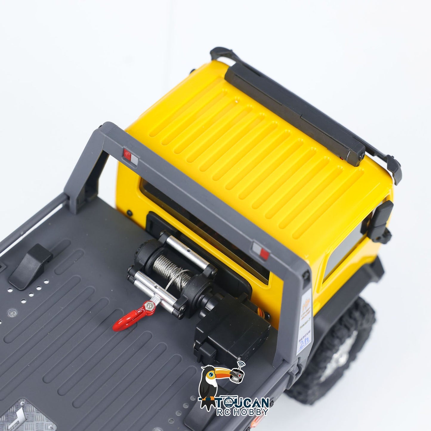Fast Shipping RTR Flatbed Trailer 6WD RC Crawler 1/18 Off-Road Truck 2-Speed Lights Toy CR18P