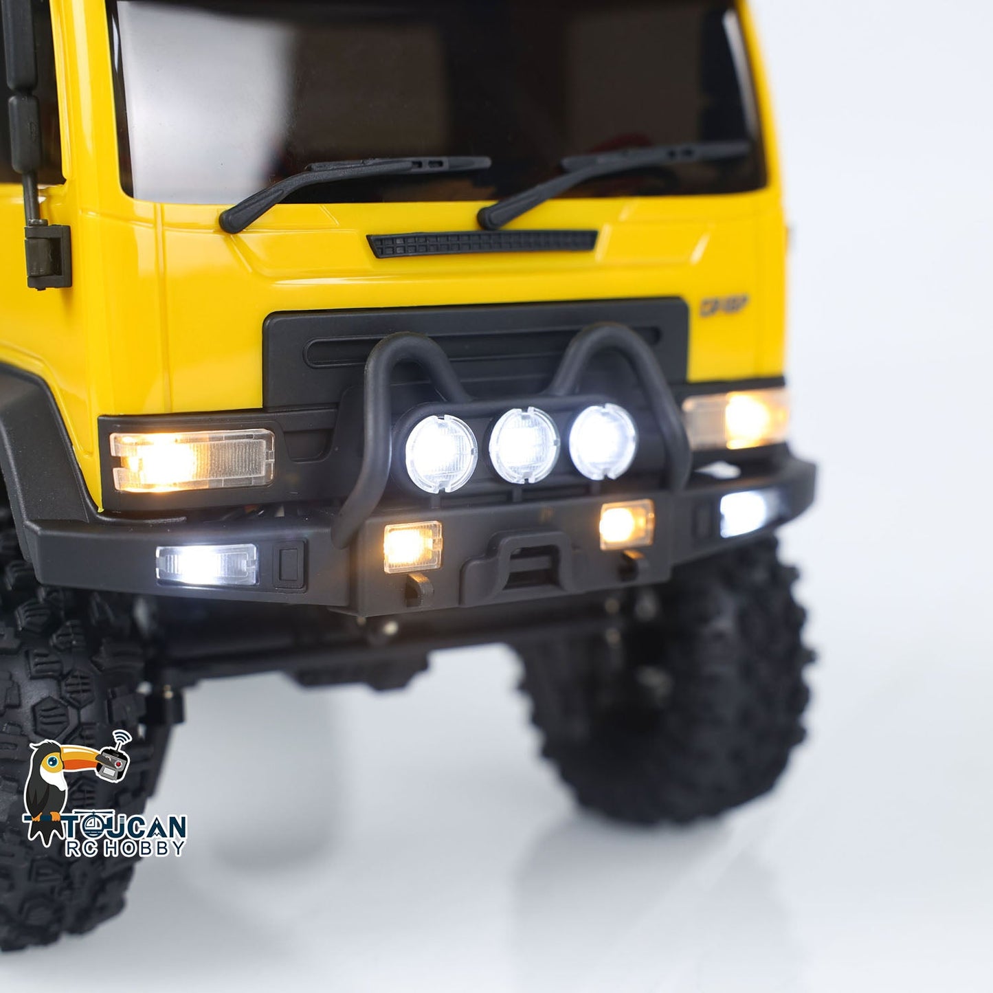 Fast Shipping RTR Flatbed Trailer 6WD RC Crawler 1/18 Off-Road Truck 2-Speed Lights Toy CR18P