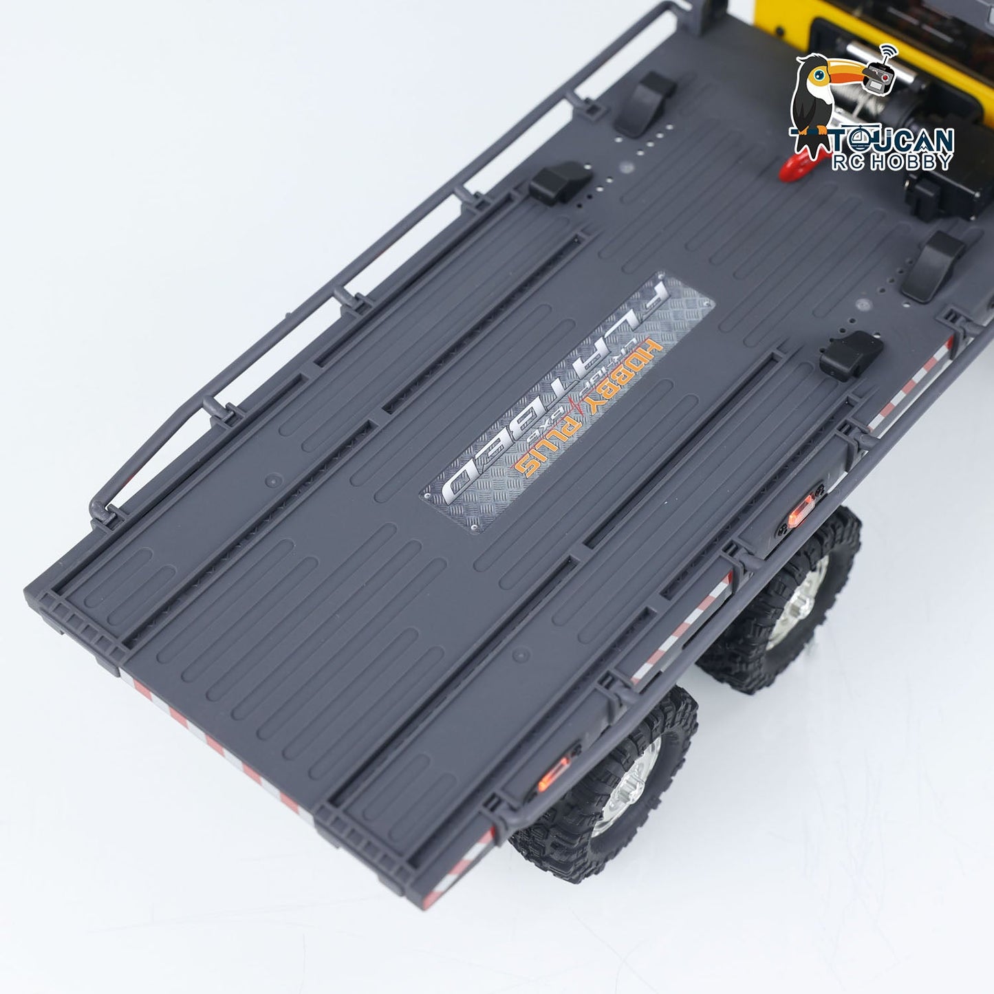 Fast Shipping RTR Flatbed Trailer 6WD RC Crawler 1/18 Off-Road Truck 2-Speed Lights Toy CR18P