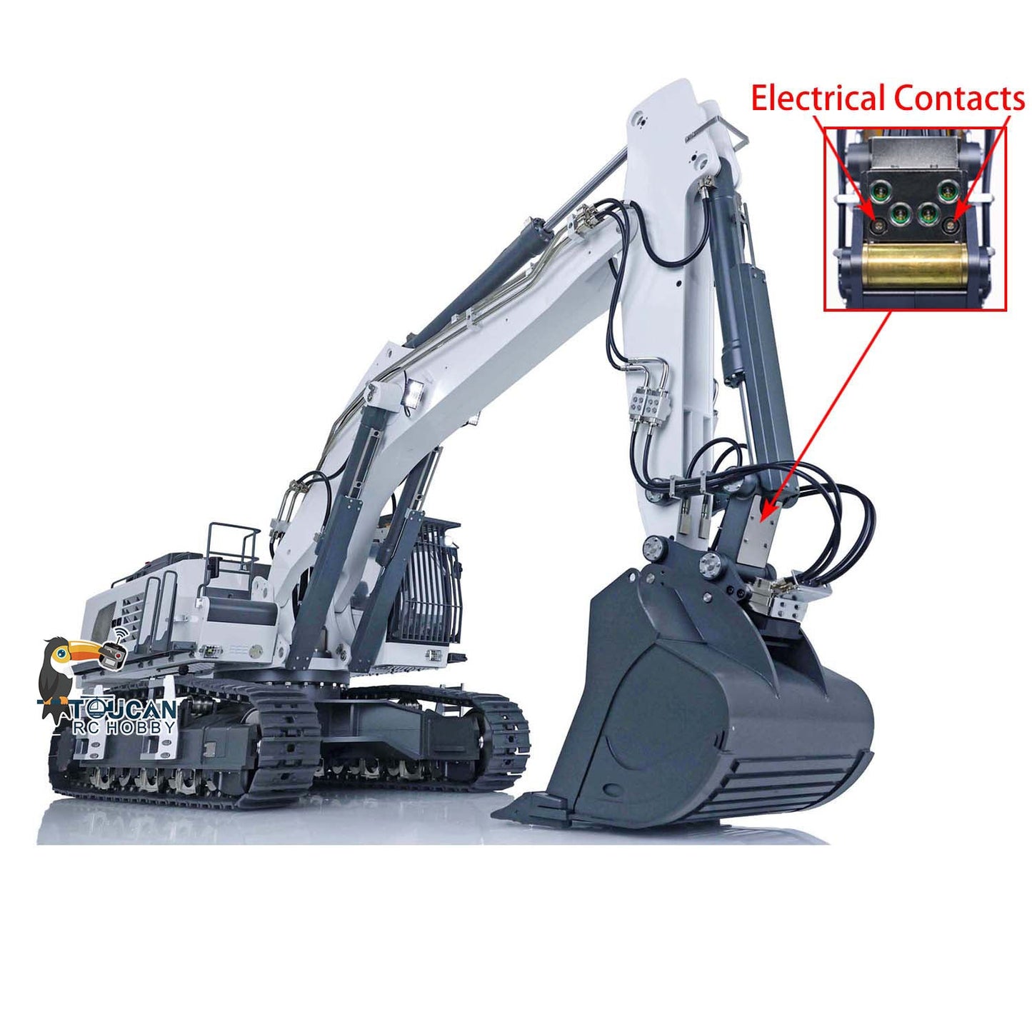 IN STOCK Kabolite 1/14 K970 100S Pro RC Hydraulic Excavator Model RTR Remote Control Digger PL18EV W/ Light Sound System Smoking Unit
