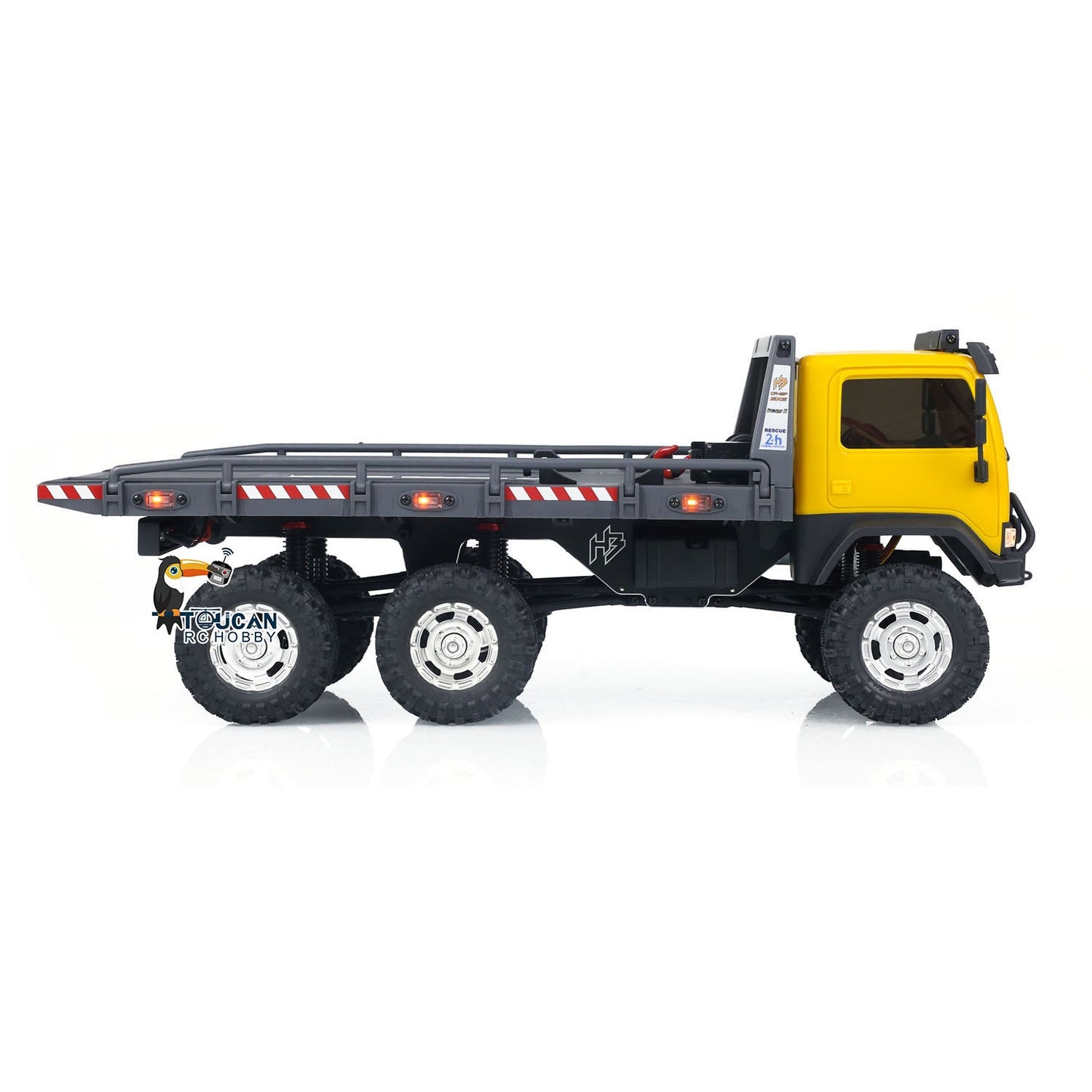Fast Shipping RTR Flatbed Trailer 6WD RC Crawler 1/18 Off-Road Truck 2-Speed Lights Toy CR18P