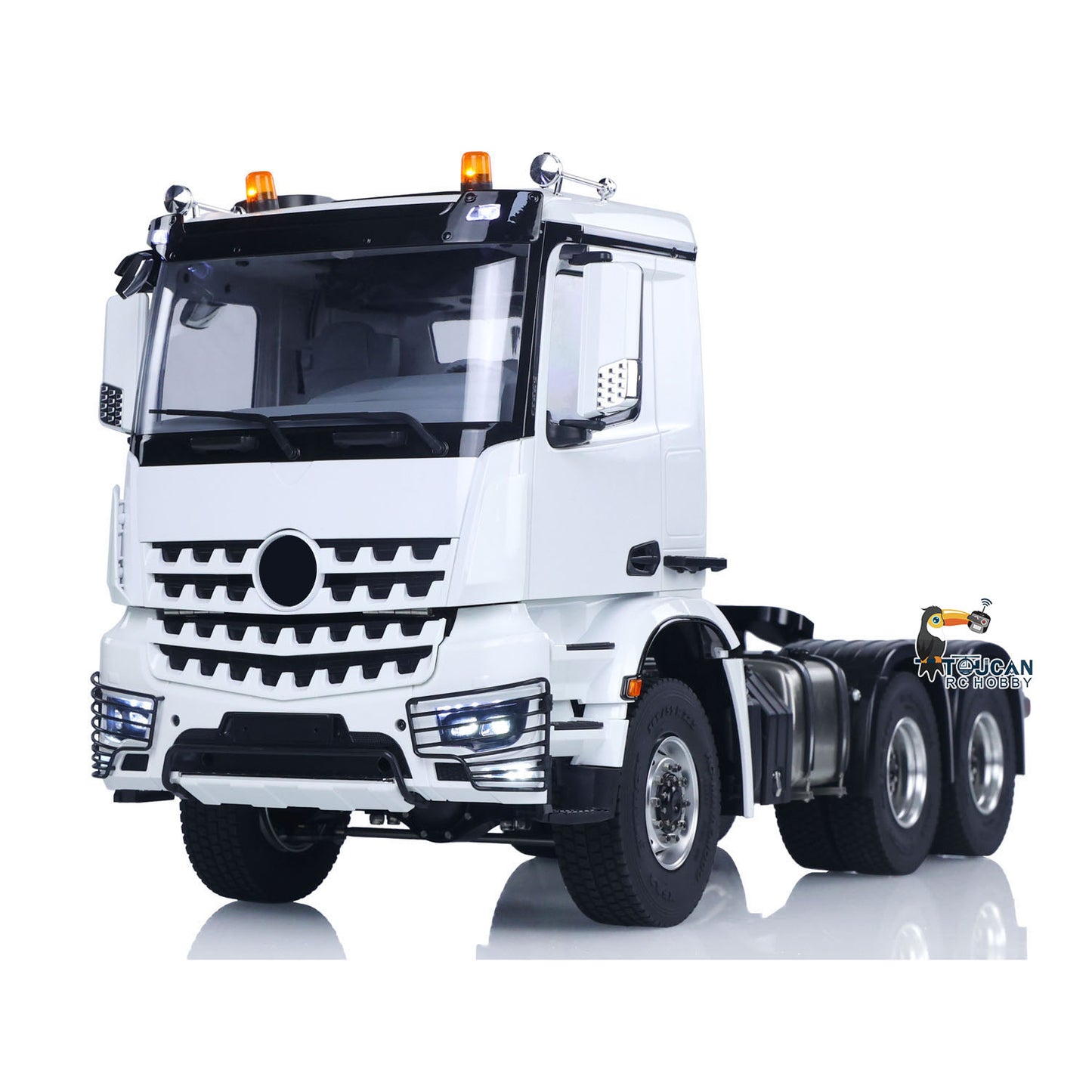 6X6 1/14 Radio Controlled Lorry Car RC Tractor Truck Model Battery RTR NO Lock Differential Axles 2Speed for TAMIYA Semi Trailer