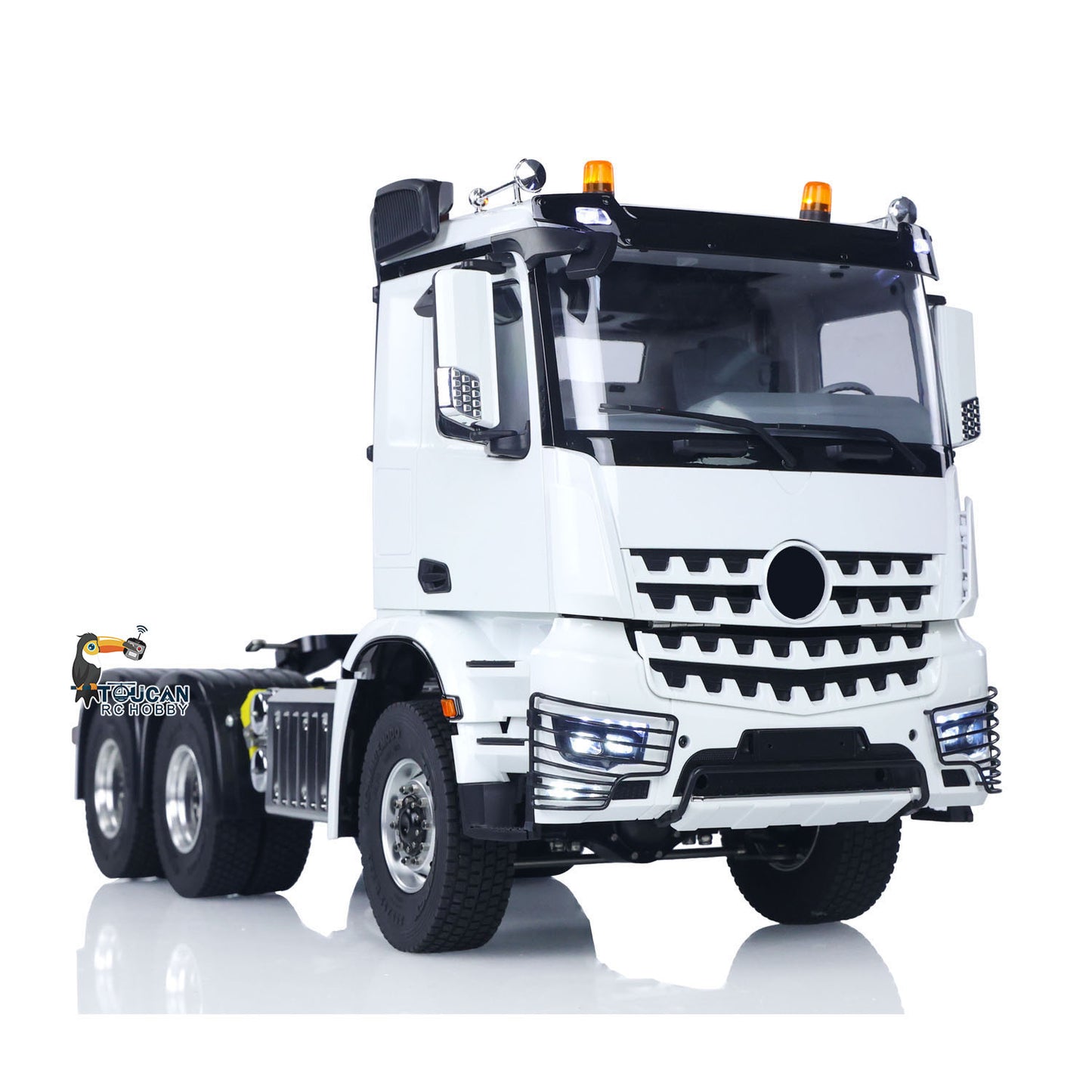 6X6 1/14 Radio Controlled Lorry Car RC Tractor Truck Model Battery RTR NO Lock Differential Axles 2Speed for TAMIYA Semi Trailer