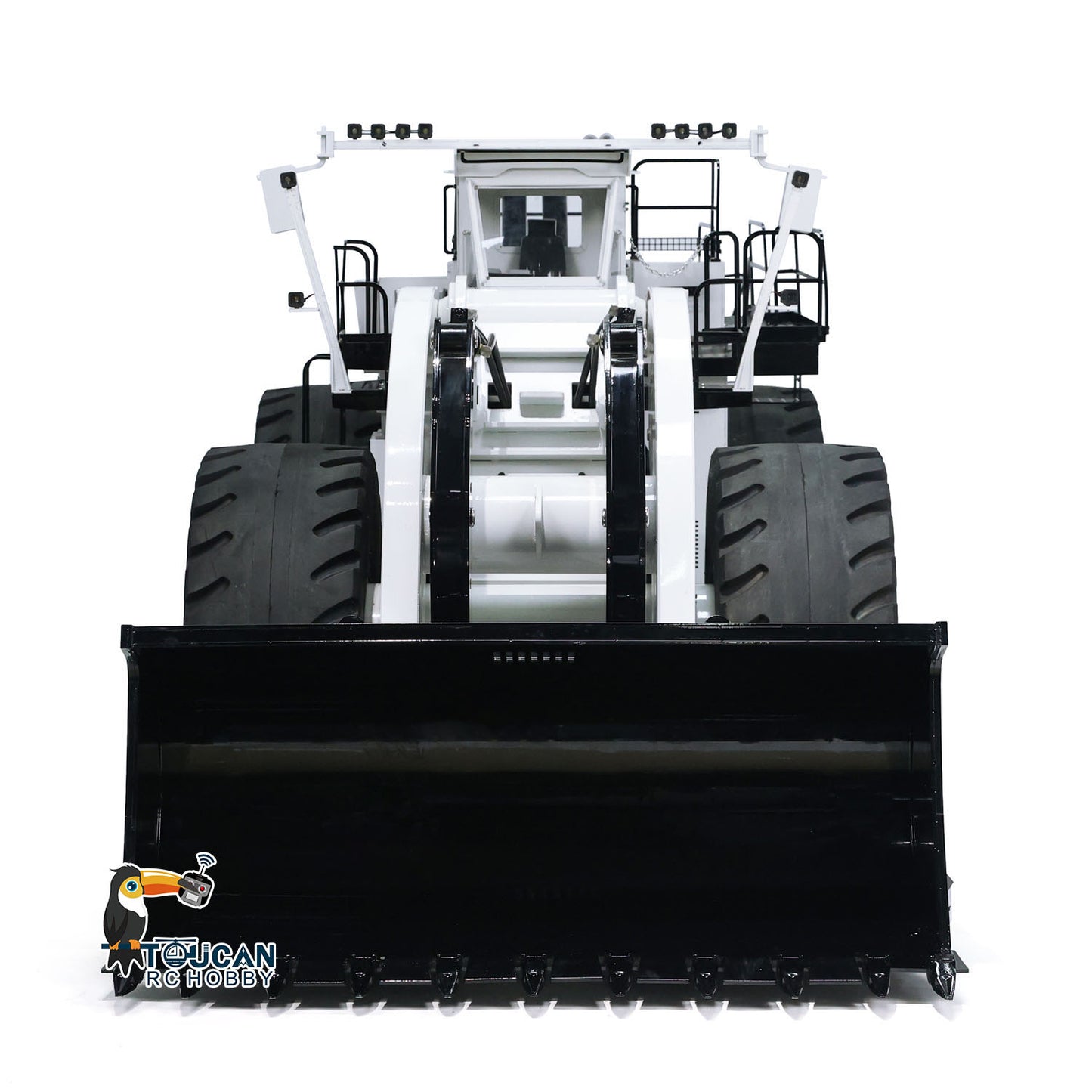 150KG! 1:14 RC Hydraulic Loader L2350 Heavy Duty RTR Radio Control Construction Vehicle with Sound Light Smoke