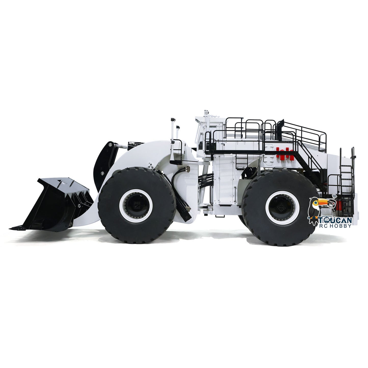 150KG! 1:14 RC Hydraulic Loader L2350 Heavy Duty RTR Radio Control Construction Vehicle with Sound Light Smoke