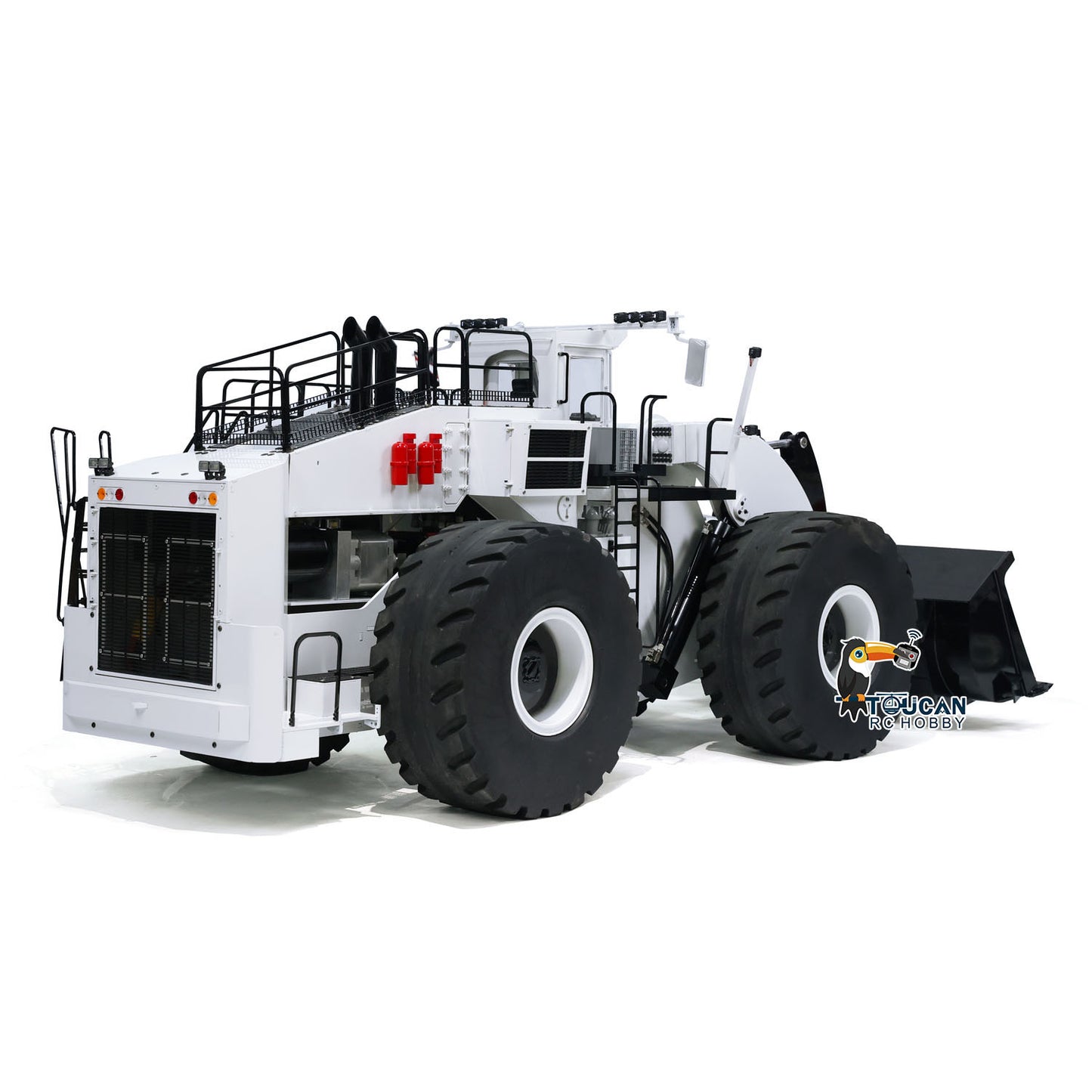 150KG! 1:14 RC Hydraulic Loader L2350 Heavy Duty RTR Radio Control Construction Vehicle with Sound Light Smoke