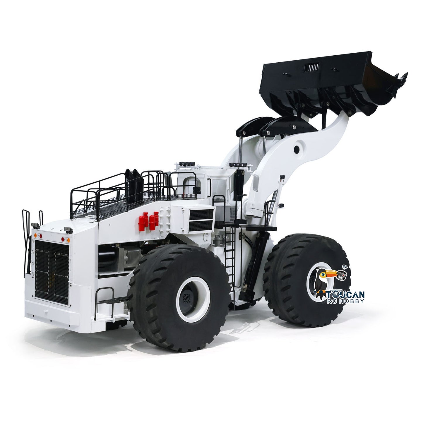 150KG! 1:14 RC Hydraulic Loader L2350 Heavy Duty RTR Radio Control Construction Vehicle with Sound Light Smoke
