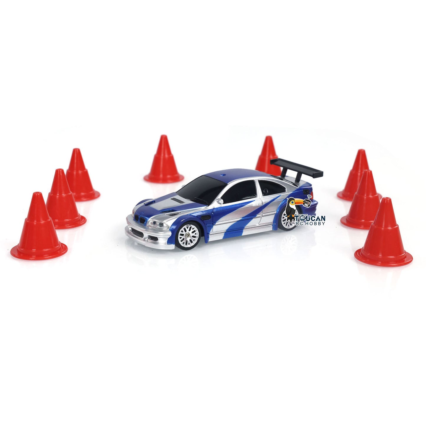 ¡¾FREE SHIPPING¡¿US STOCK Upgrade Version 4Pcs 1/43 Scale RC Drift Race Car Gyro 4WD Ready to Go Mini Car Toy High Speed Model