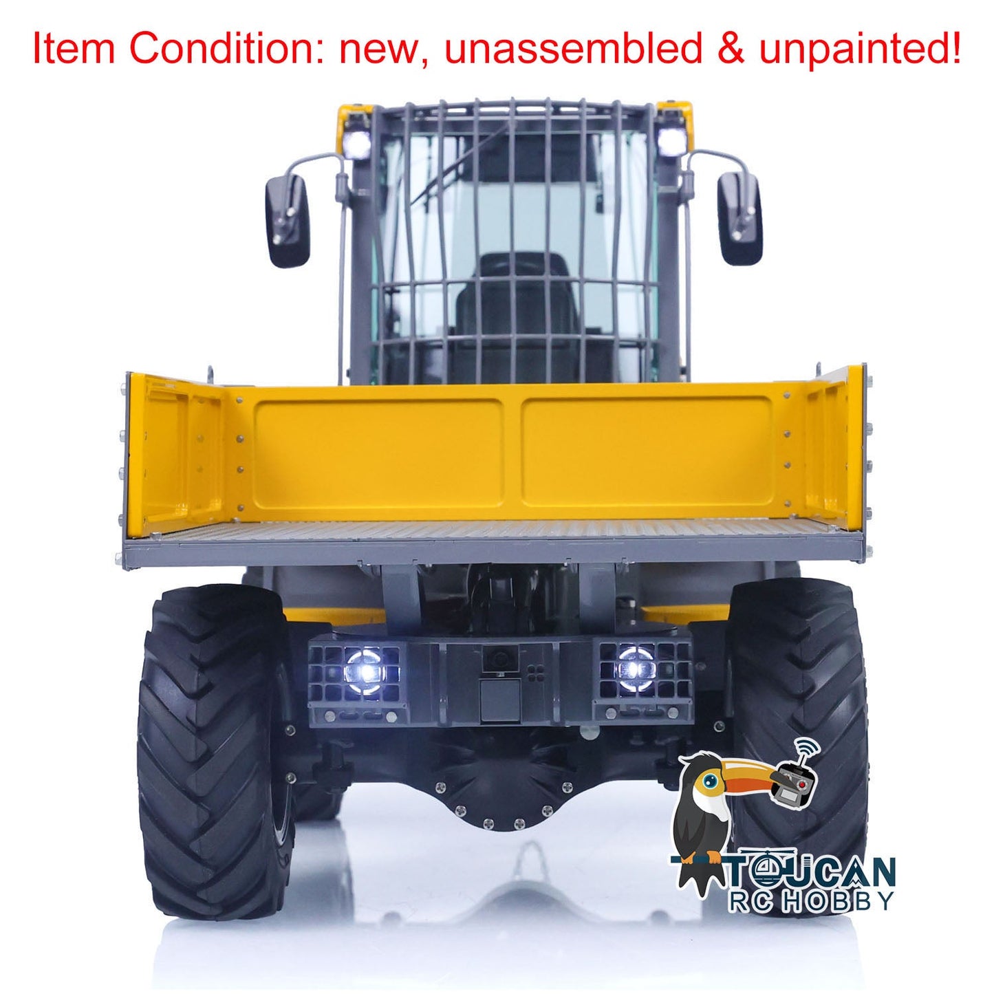 LESU 6MDX-B Metal 1/14 RC Hydraulic Dump Truck Remote Controlled Tipper Electric Car KIT Unpainted Hobby Model