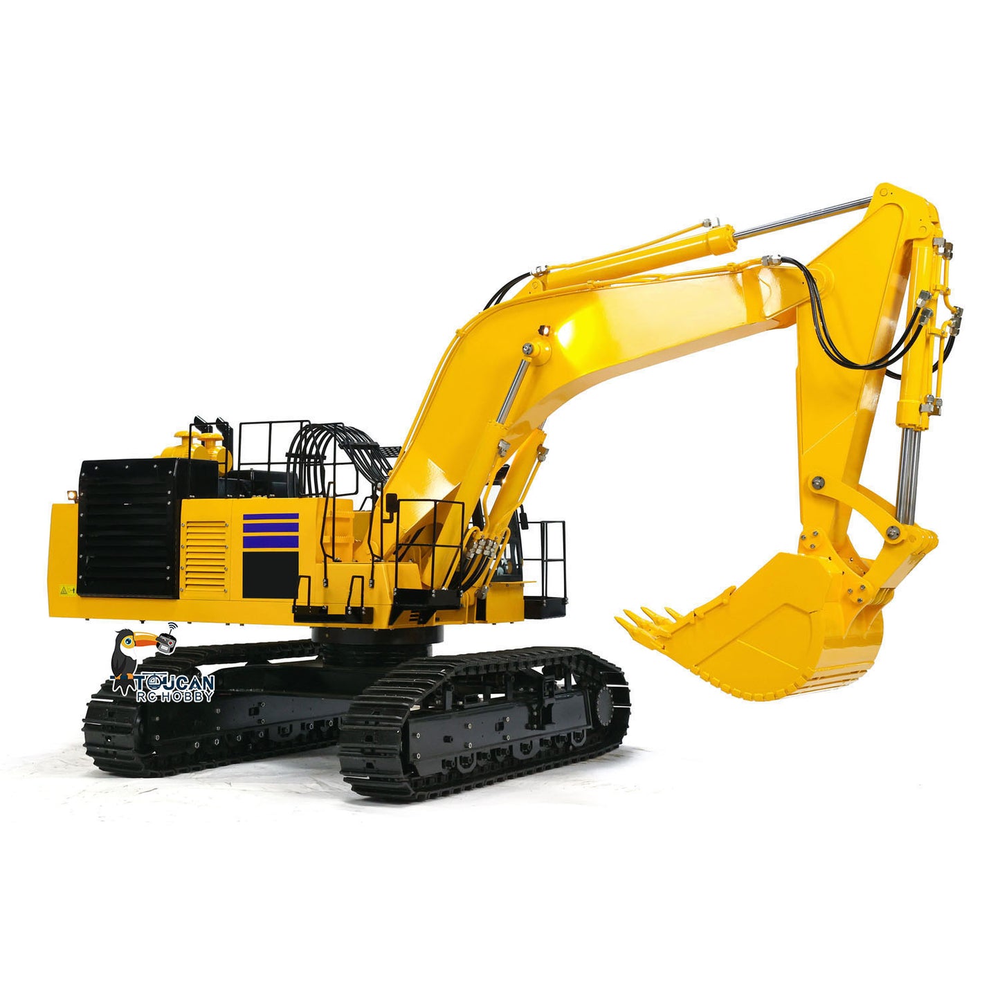 RC Hydraulic Excavator 1/8 Scale PC1250 Metal Heavy Duty Construction Vehicle