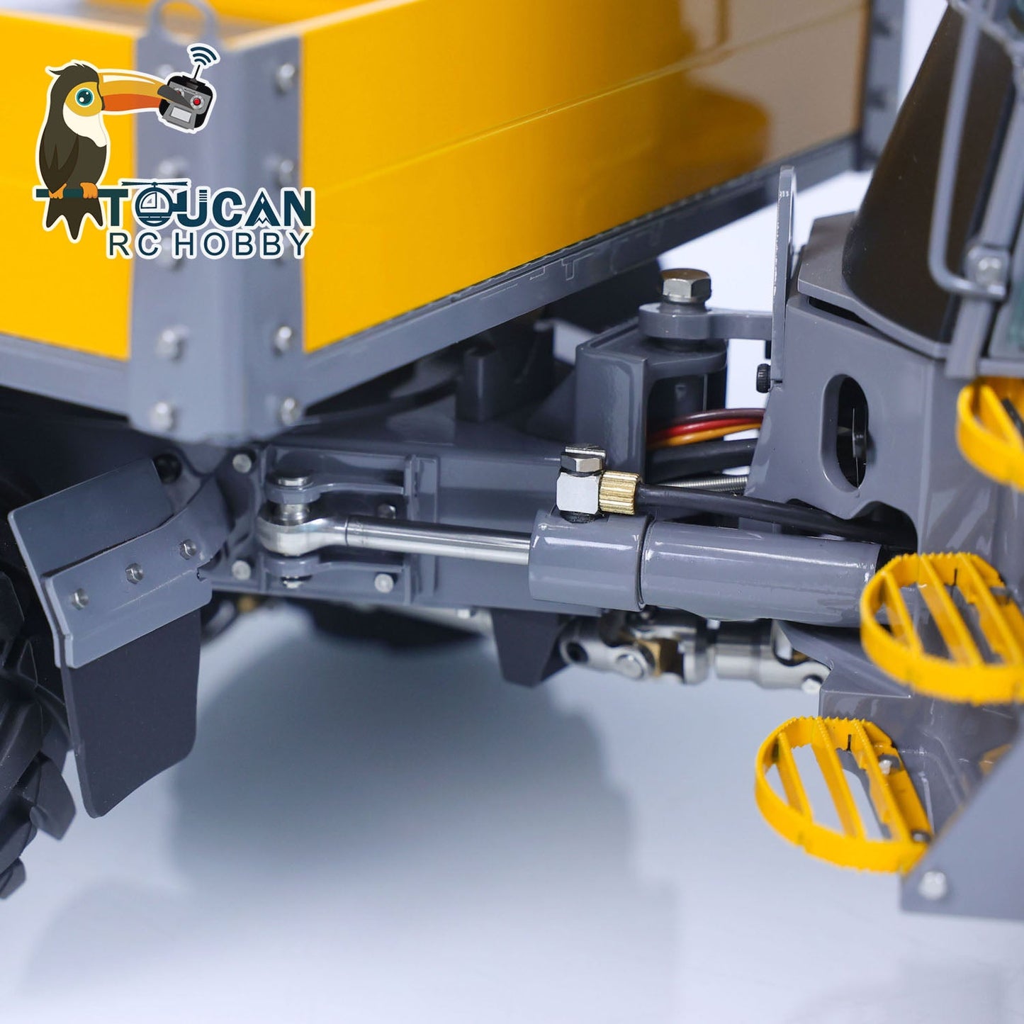 LESU 6MDX-B Metal 1/14 RC Hydraulic Dump Truck Remote Controlled Tipper Electric Car KIT Unpainted Hobby Model