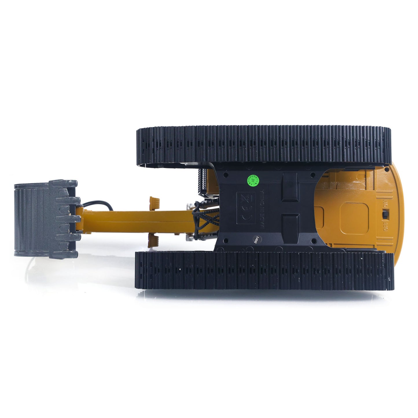 Fast Shipping HUINA New Upgrade 580 1/14 Metal Excavator Model Engineering Vehicle Electric Ball Grabber 360 Rotating Shear Claw Sound Lights