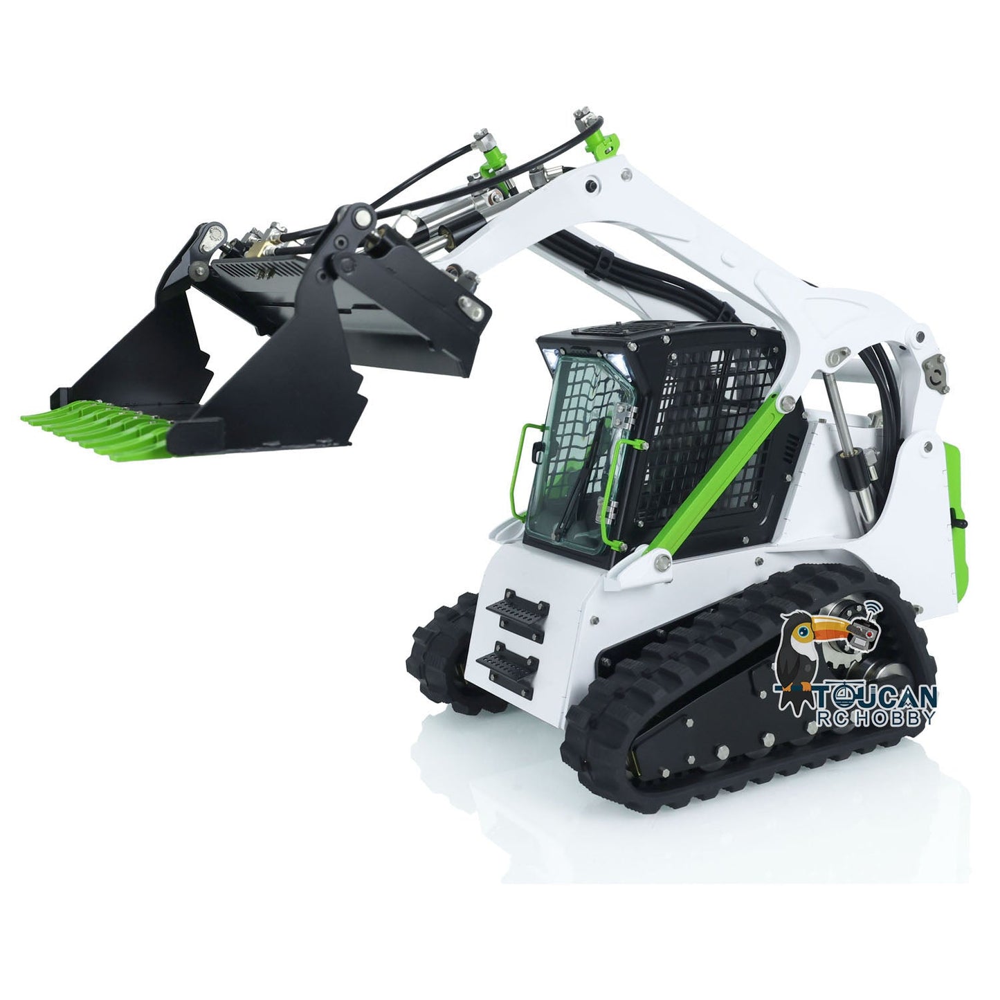 LESU 1/14 Aoue LT5 RC Hydraulic Loader Skid-Steer RTR Radio Tracked Car