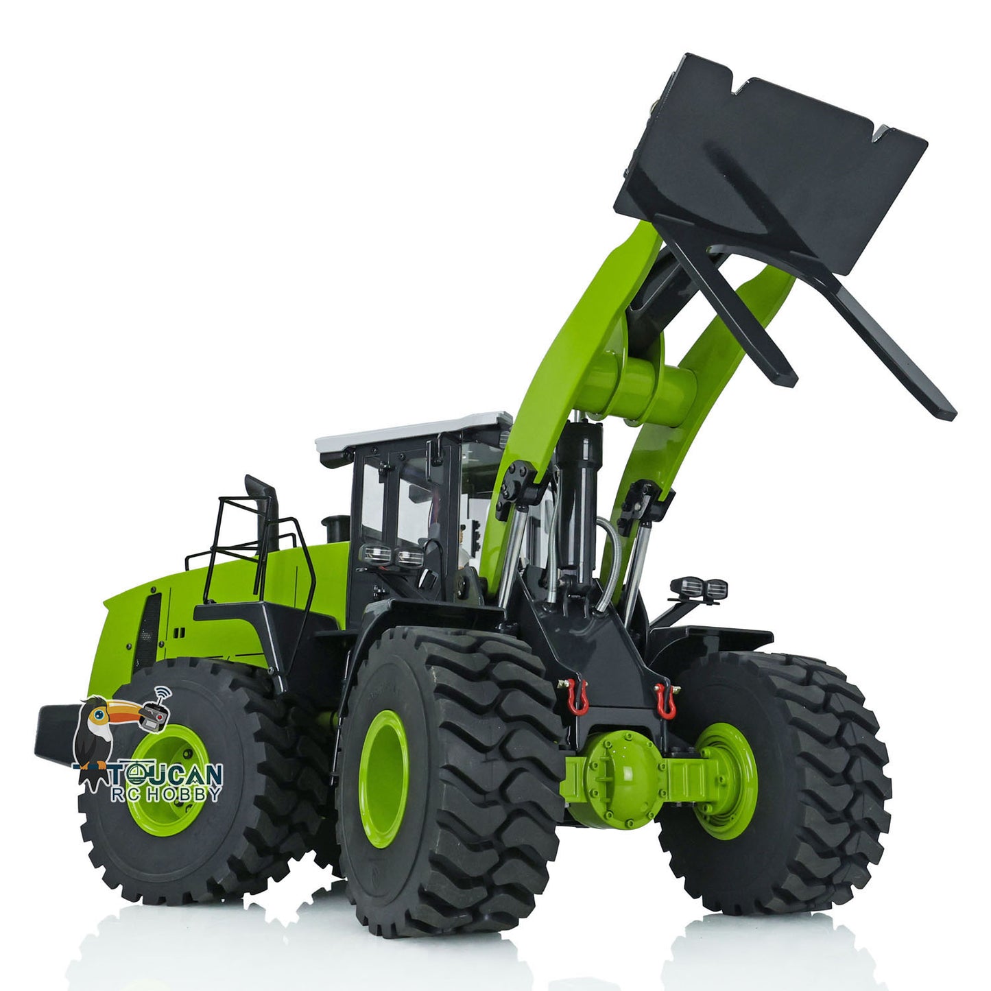 Metal XDRC 1/14 WA470 Hydraulic RC Loader RTR Remote Control Car Painted Model ESC Motor Servo Light Sound Battery Sand Bucket