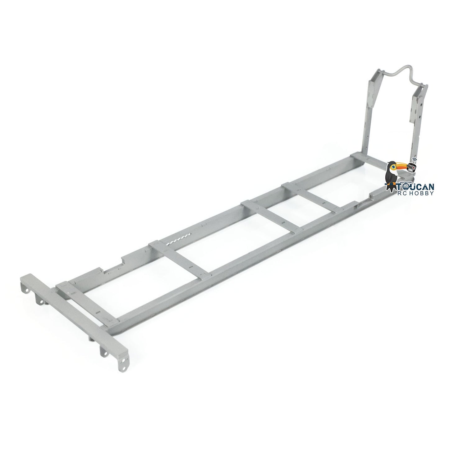 Metal Cargo Box Hydraulic Crane for LESU 1/14 Roll on Off Dumper Truck DIY Model