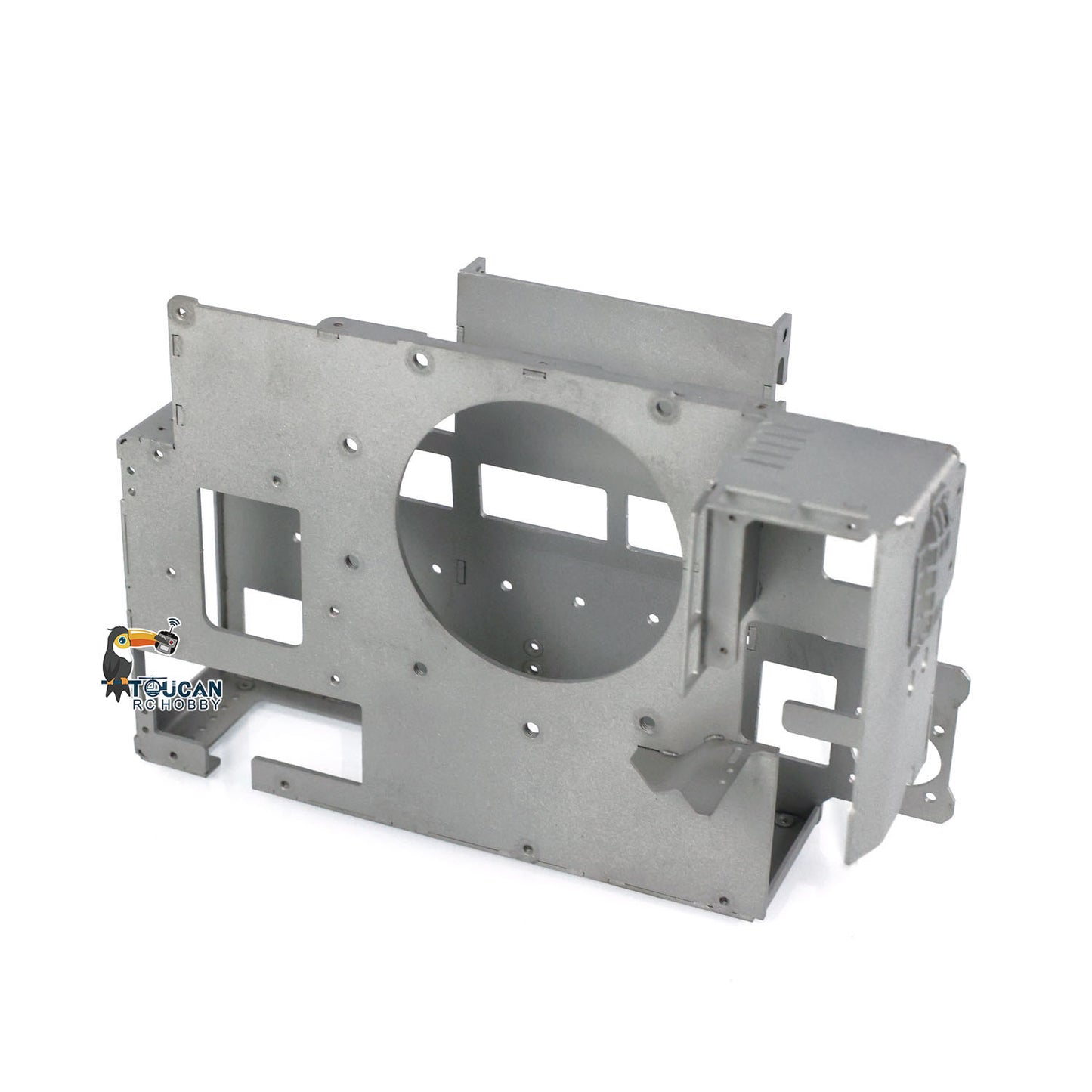 Metal Cargo Box Hydraulic Crane for LESU 1/14 Roll on Off Dumper Truck DIY Model