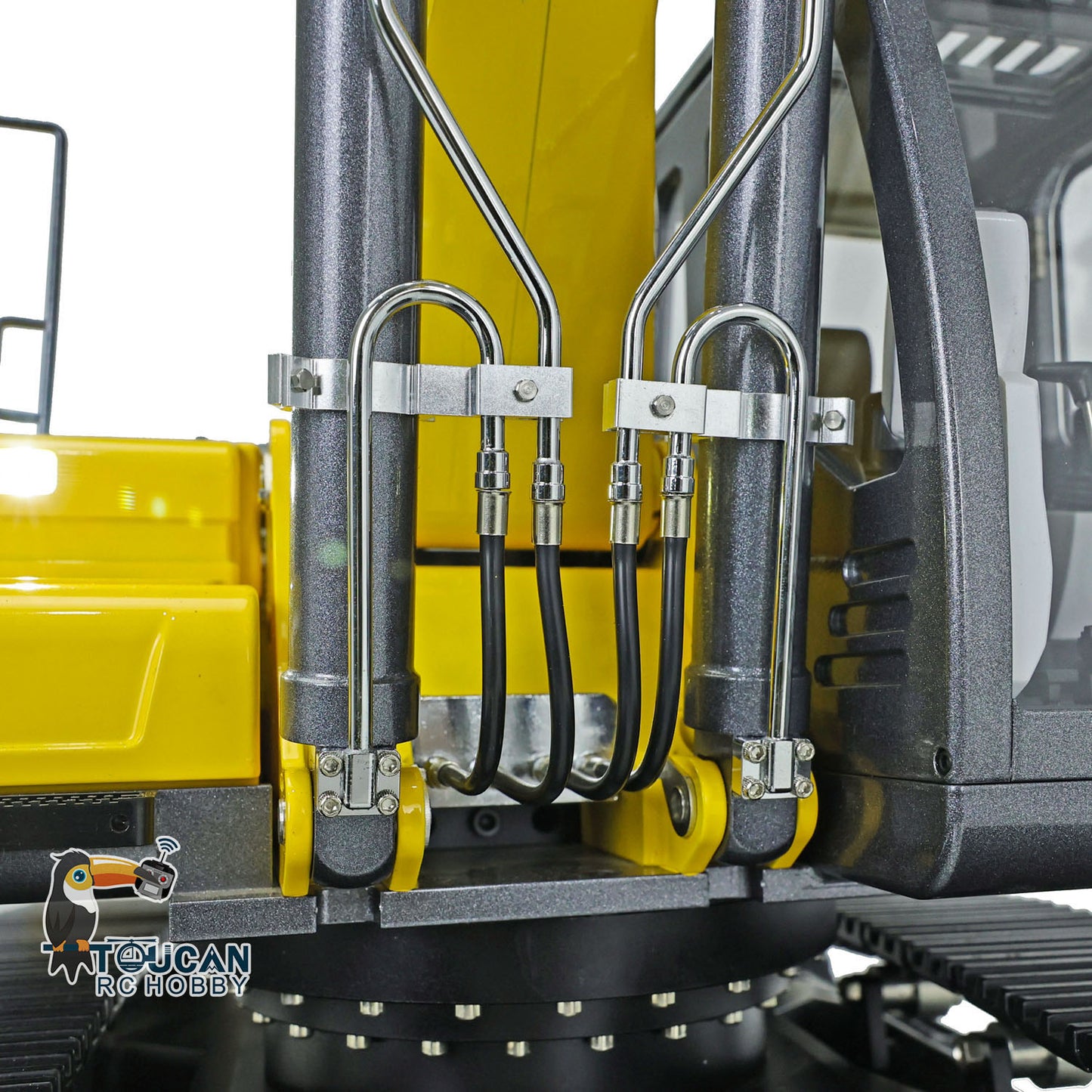 KABOLITE RC Hydraulic Excavator 1/14 HUINA K350 200 Metal 3-piece Boom RTR Cars 6CH Valve Paladin 18EV Lite Battery