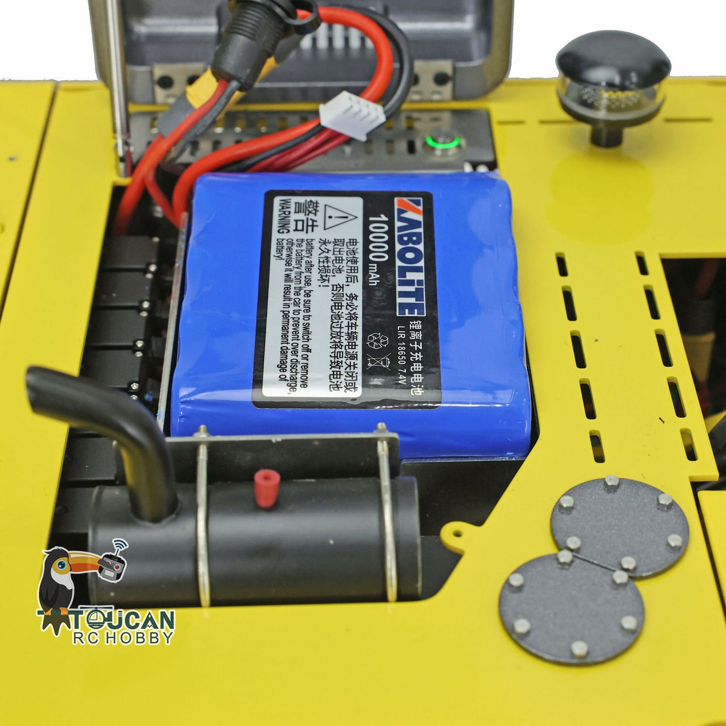 KABOLITE RC Hydraulic Excavator 1/14 HUINA K350 200 Metal 3-piece Boom RTR Cars 6CH Valve Paladin 18EV Lite Battery