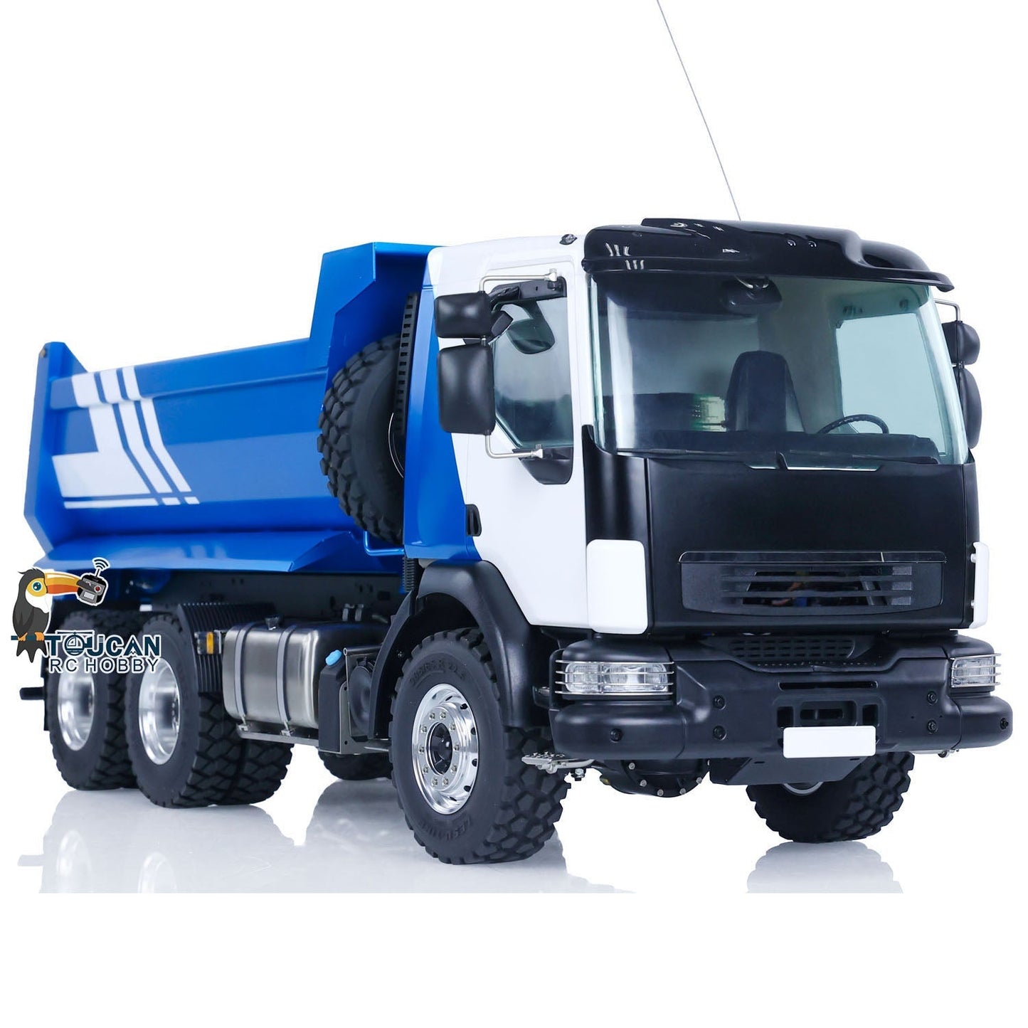 LESU 1/14 6x6 Hydraulic RC Dumper Truck Metal Remote Control Tipper Car Hobby Model Toys Optional Versions Painted