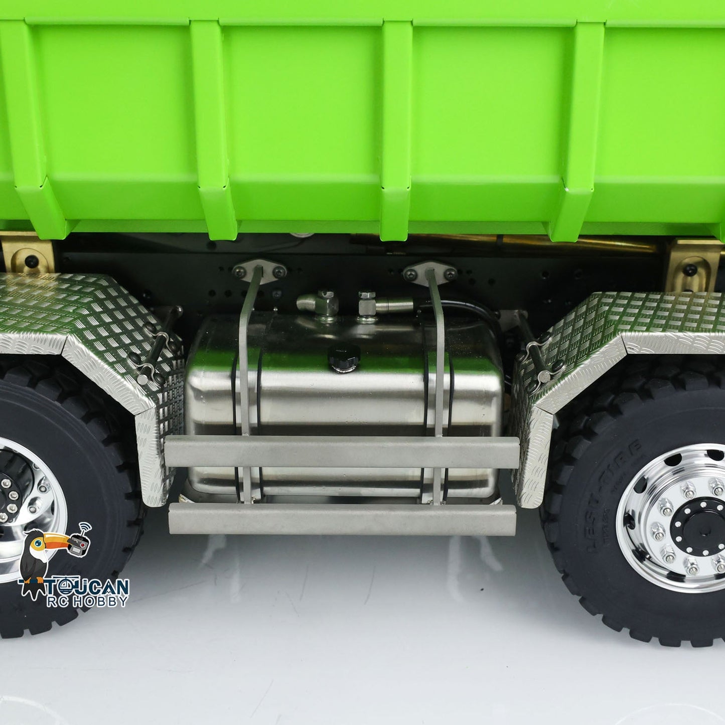 LESU TGS 1/14 RC Hydraulic Roll On Off Dump Truck 8x8 Metal Chassis Dumper Differential Lock EDS Axles 2Speed Gearbox Model Car