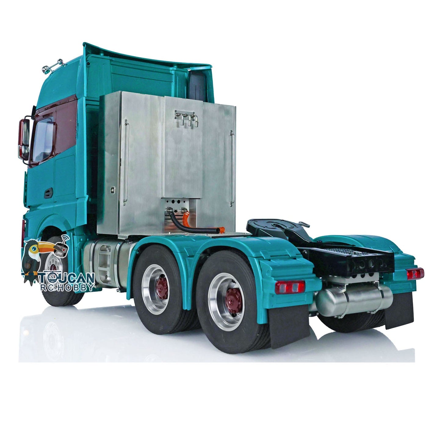 LESU 1/14 6*6 RC RTR Highline Tractor Truck Model 1851 3363 6*6 Metal Chassis W/ Sound & Light Systems Electric Wiper Battery ESC