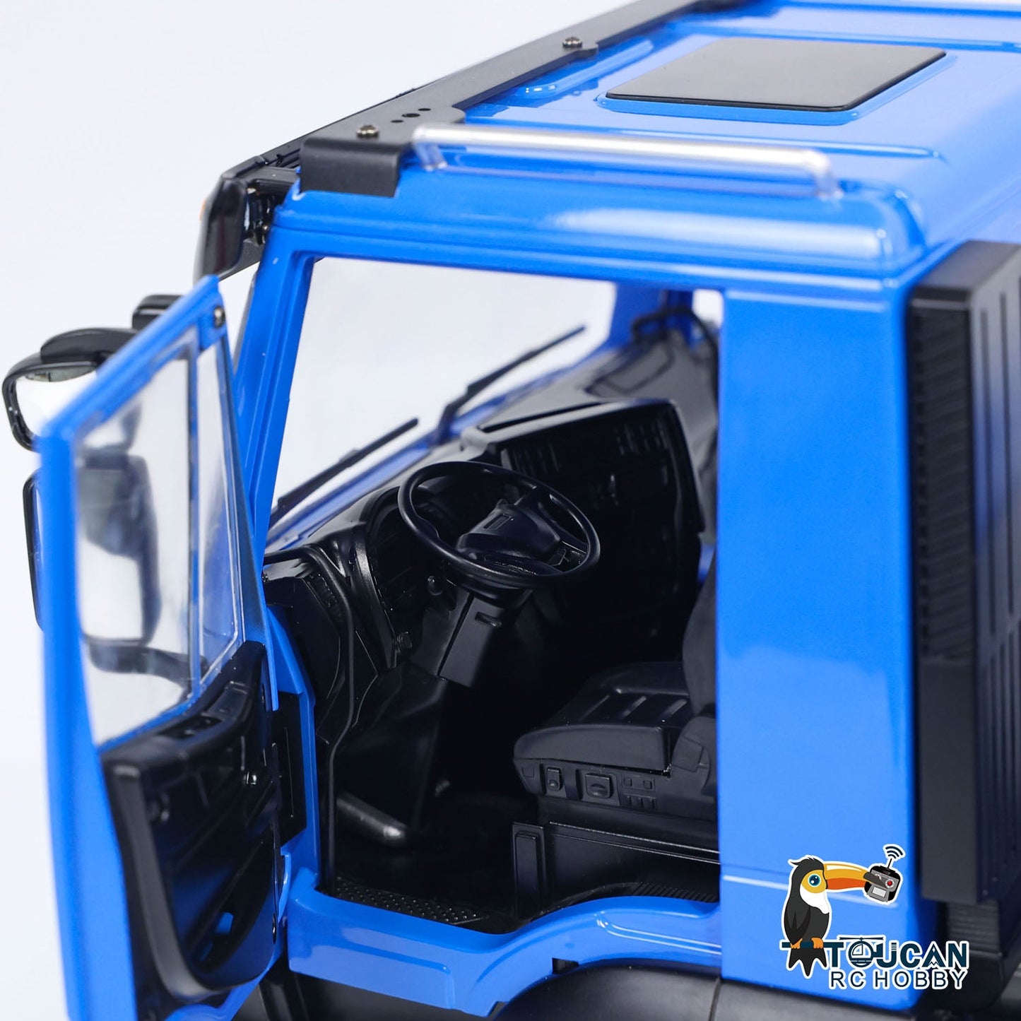 Metal 1/14 4x4 RC Hydraulic Dump Truck Customized Radio Control Tipper Car Simulation Model Assembled and Painted FlySky I6S Controller