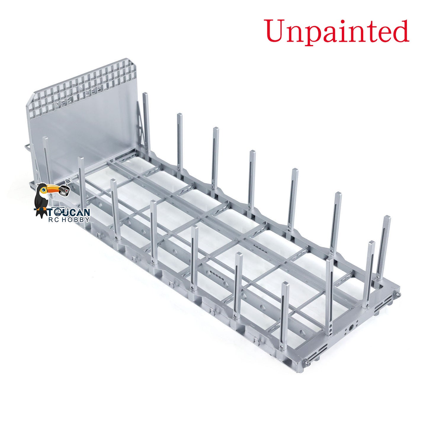 1/14 LESU RC TAMIYA Hydraulic Flat Bed Ramp for Roll On/Off Tipper Model