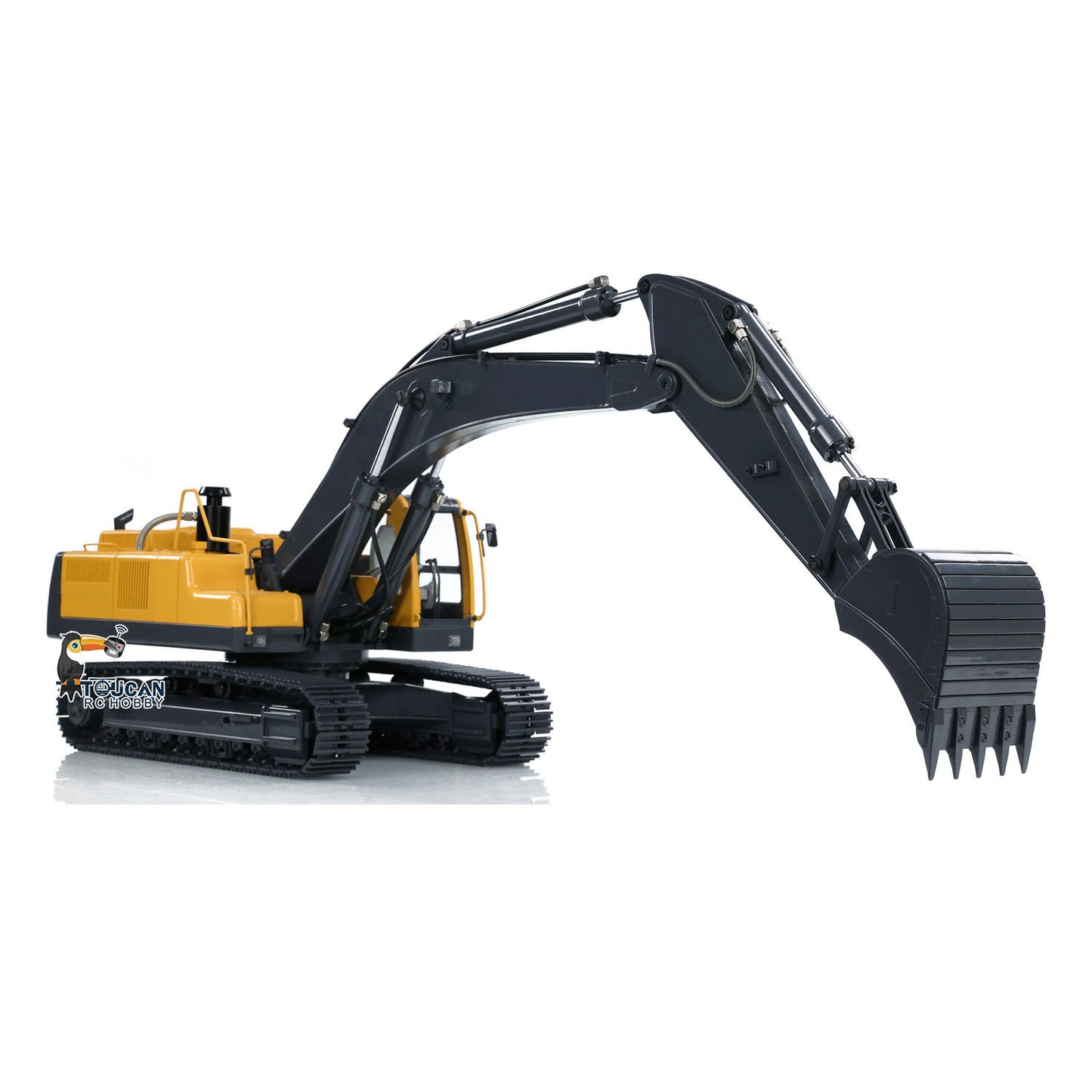 JDMODEL 1/14 RC Hydraulic Metal V2 Excavator Assembled I6S Radio Valve Pump ESC