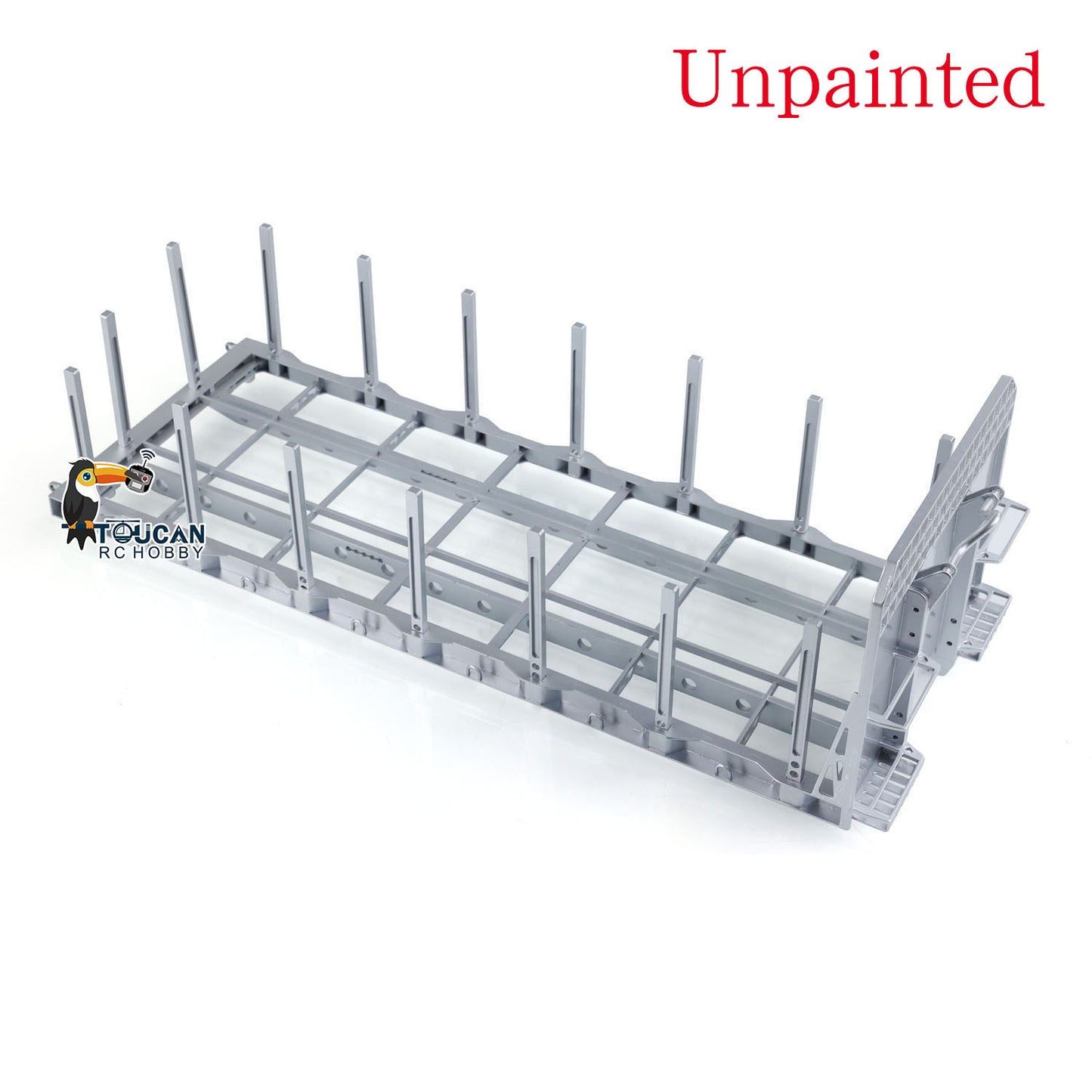 1/14 LESU RC TAMIYA Hydraulic Flat Bed Ramp for Roll On/Off Tipper Model
