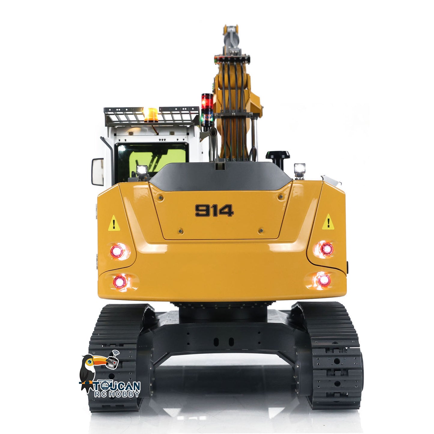 CUT 1/14 Scale 914 5-ways RC Hydraulic Excavator RTR with Light System Sound System