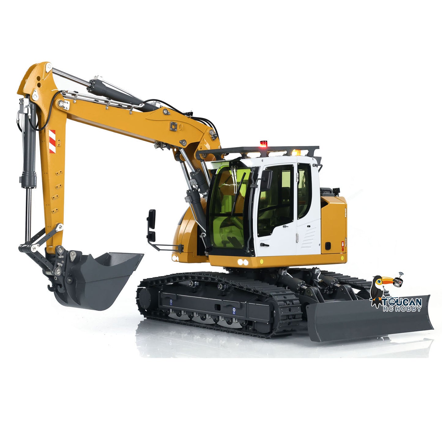 CUT 1/14 Scale 914 5-ways RC Hydraulic Excavator RTR with Light System Sound System