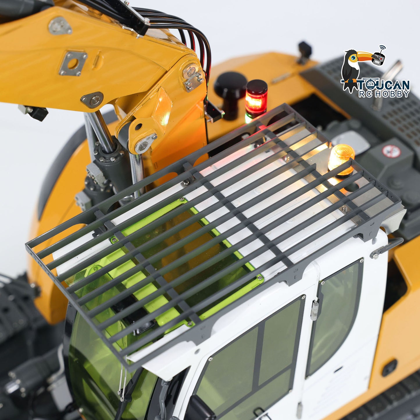 CUT 1/14 Scale 914 5-ways RC Hydraulic Excavator RTR with Light System Sound System