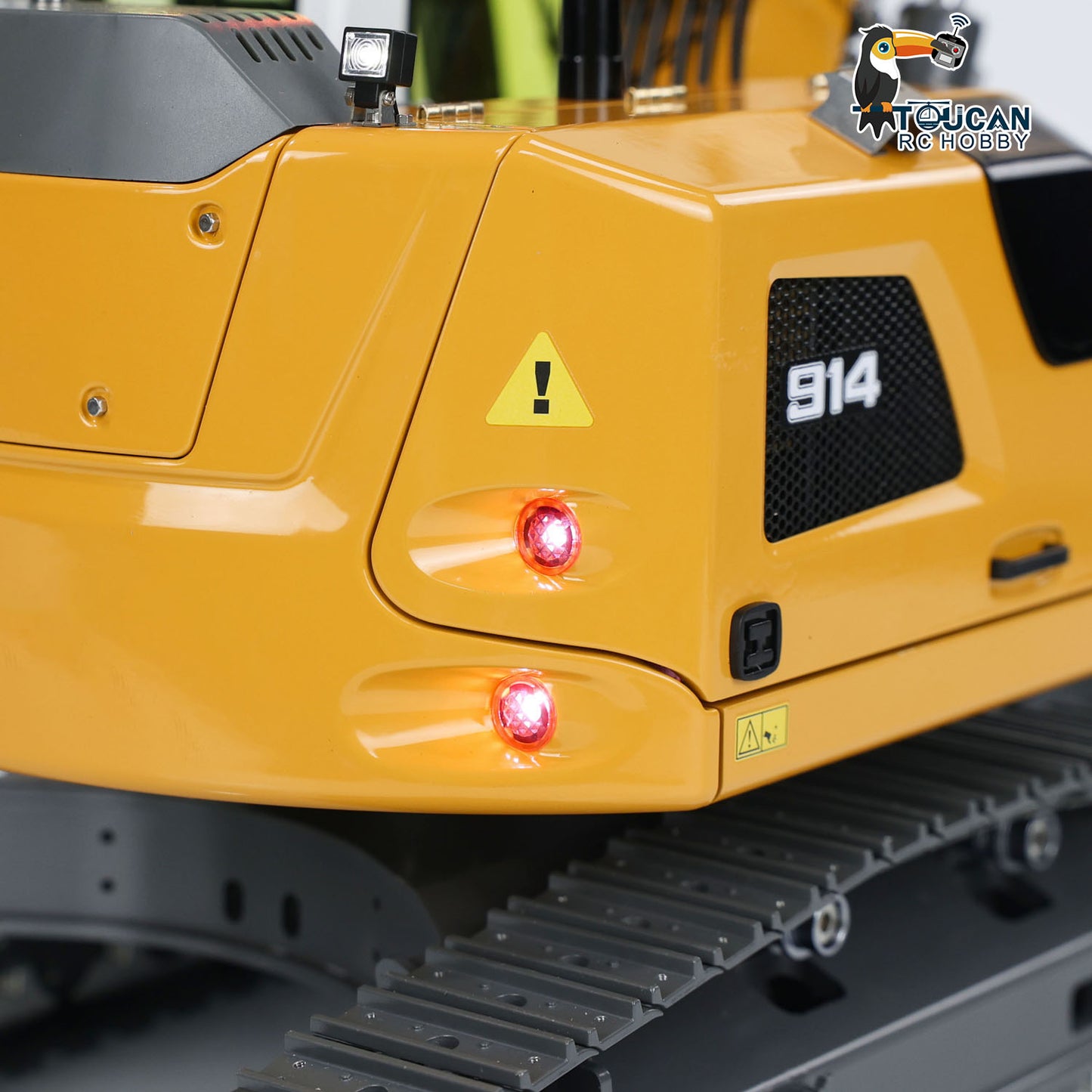 CUT 1/14 Scale 914 5-ways RC Hydraulic Excavator RTR with Light System Sound System