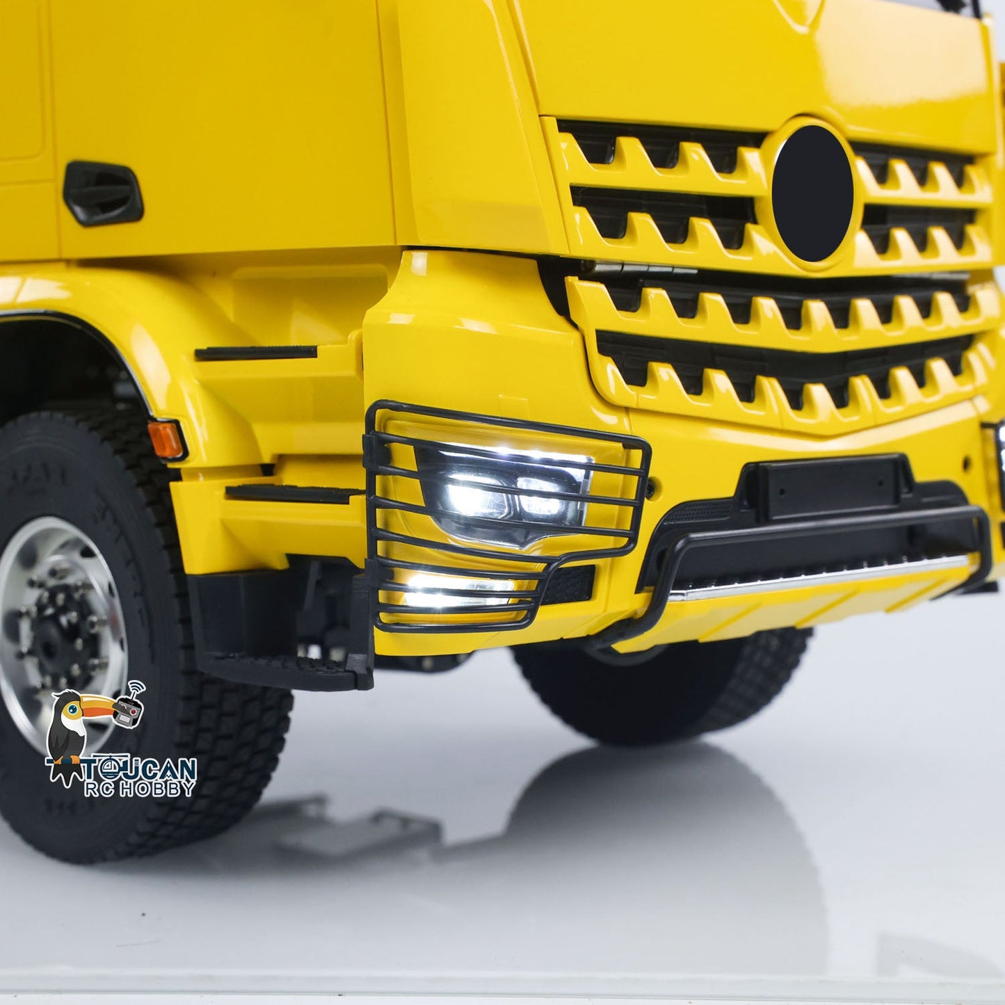 2Speed 3348 Metal Chassis 1/14 RTR RC Hydraulic Dumper Remote Control Tipper Model NO Lock Differential Axle Light Sound Battery