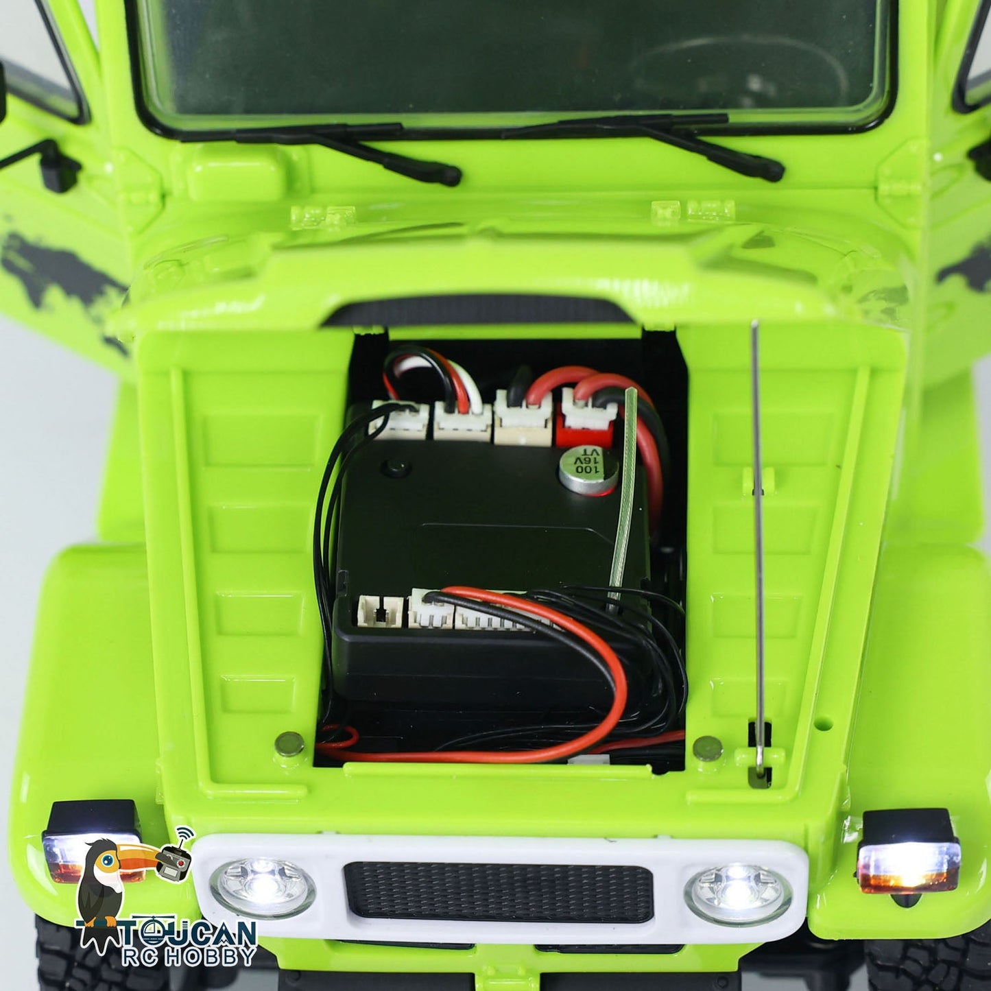 IN STOCK 1/16 HG 4x4 RC Off-road Vehicles Land Cruiser FJ40 Electric Crawler Car
