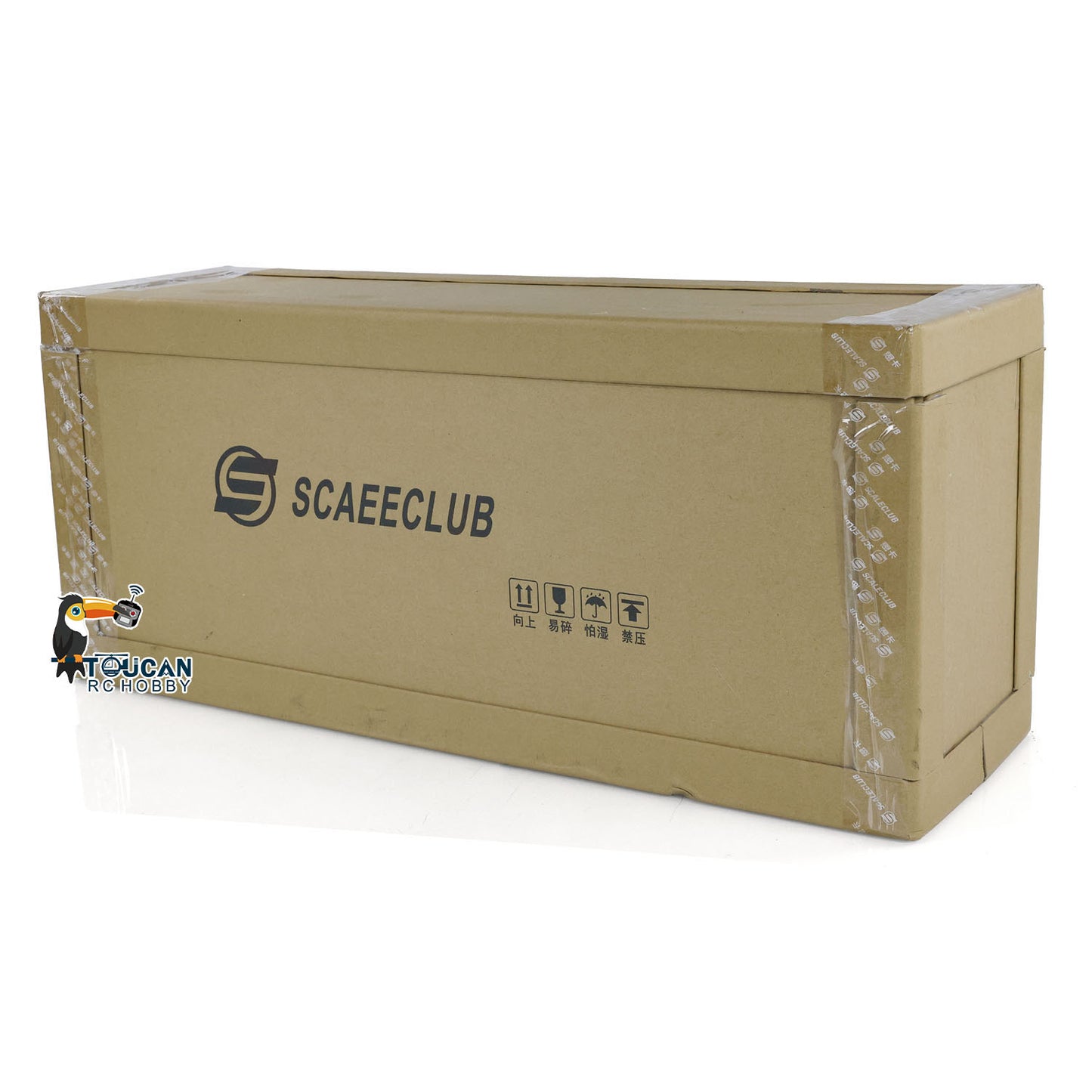 SCALECLUB 1/14 Hydraulic RC Dump Trailer 3 Axles for Radio Control Tractor Truck Assembled and Unpainted Hobby Models Accessories