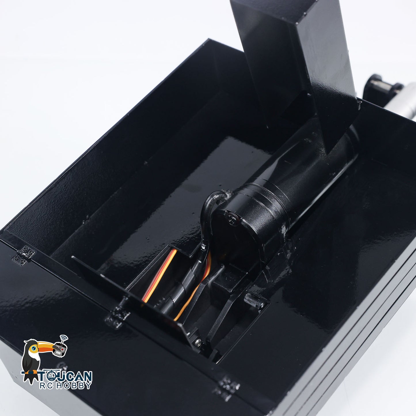 4-Axle Metal Extendable Semi-trailer for 1/14 RC Tractor Truck Radio Control Car