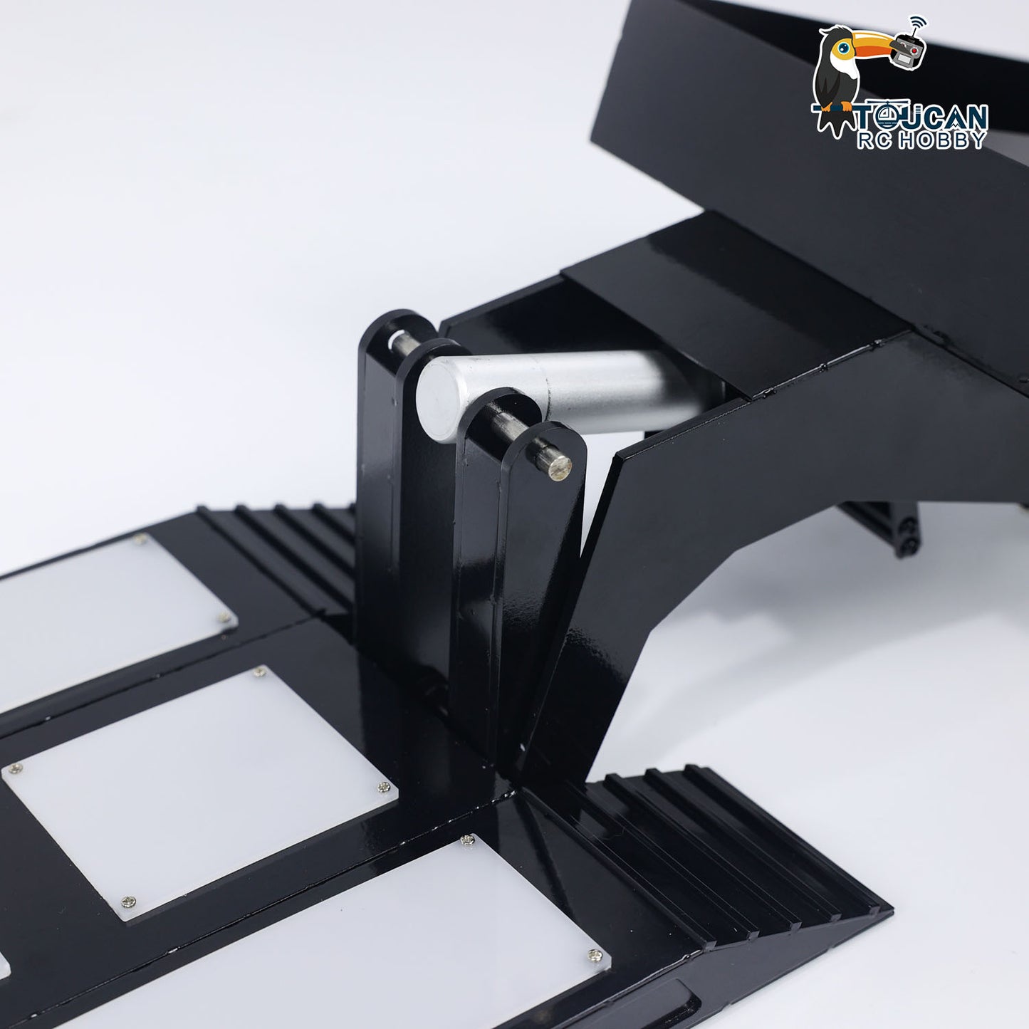 4-Axle Metal Extendable Semi-trailer for 1/14 RC Tractor Truck Radio Control Car