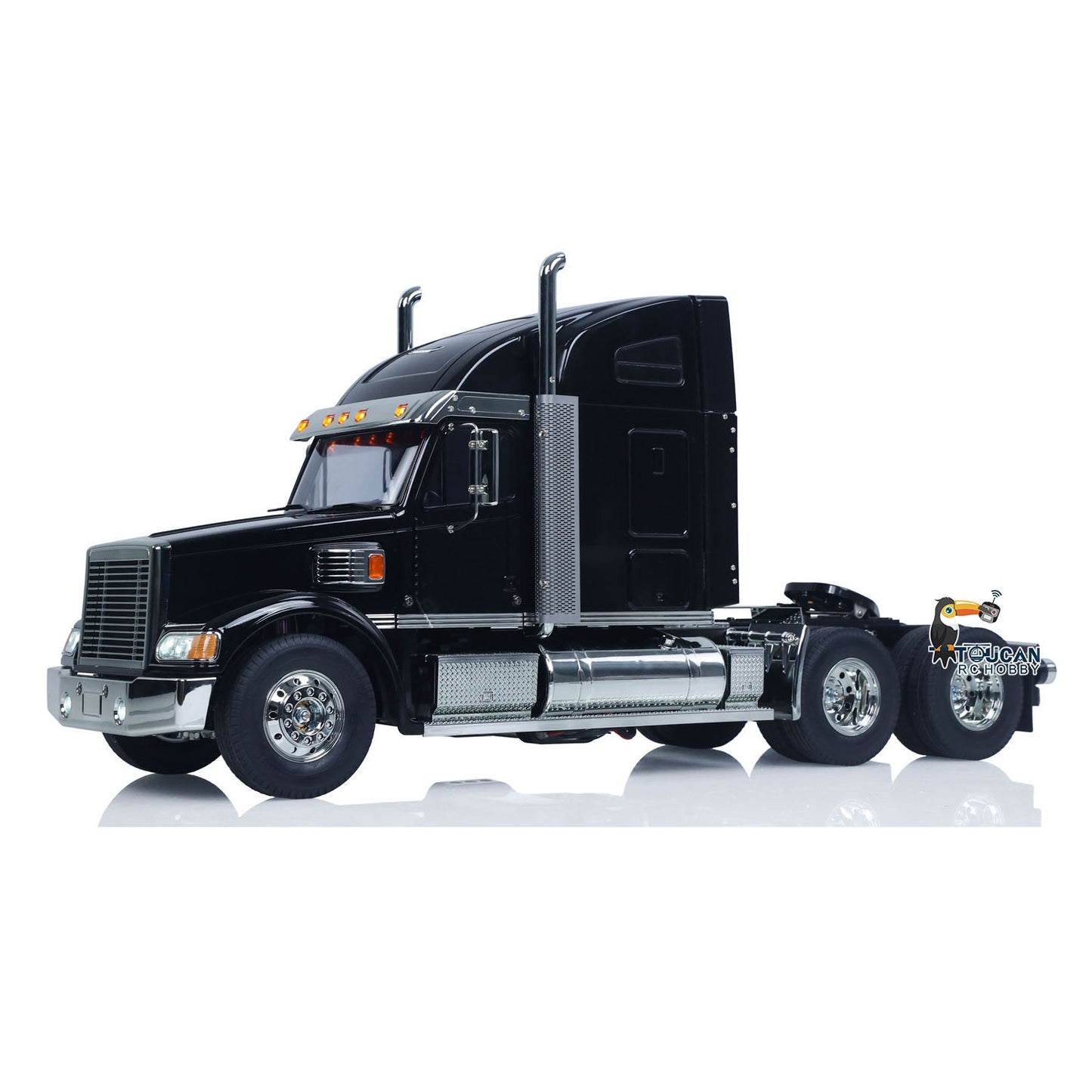 Customized DIY TAMIYA Knight Hauler 56314 6*4 1/14 RC Tractor Truck Remote Control Lorry Car Model Light Sound I6S Radio Battery