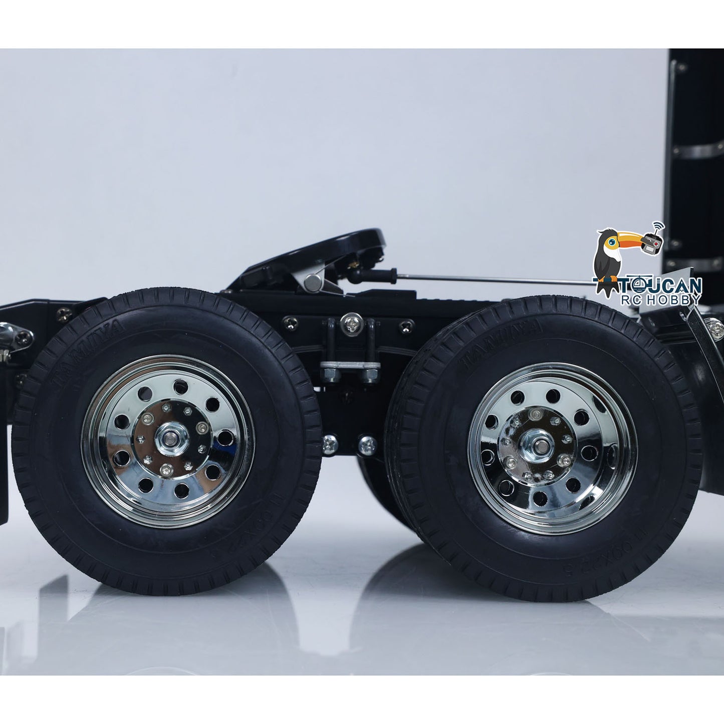 Customized DIY TAMIYA Knight Hauler 56314 6*4 1/14 RC Tractor Truck Remote Control Lorry Car Model Light Sound I6S Radio Battery