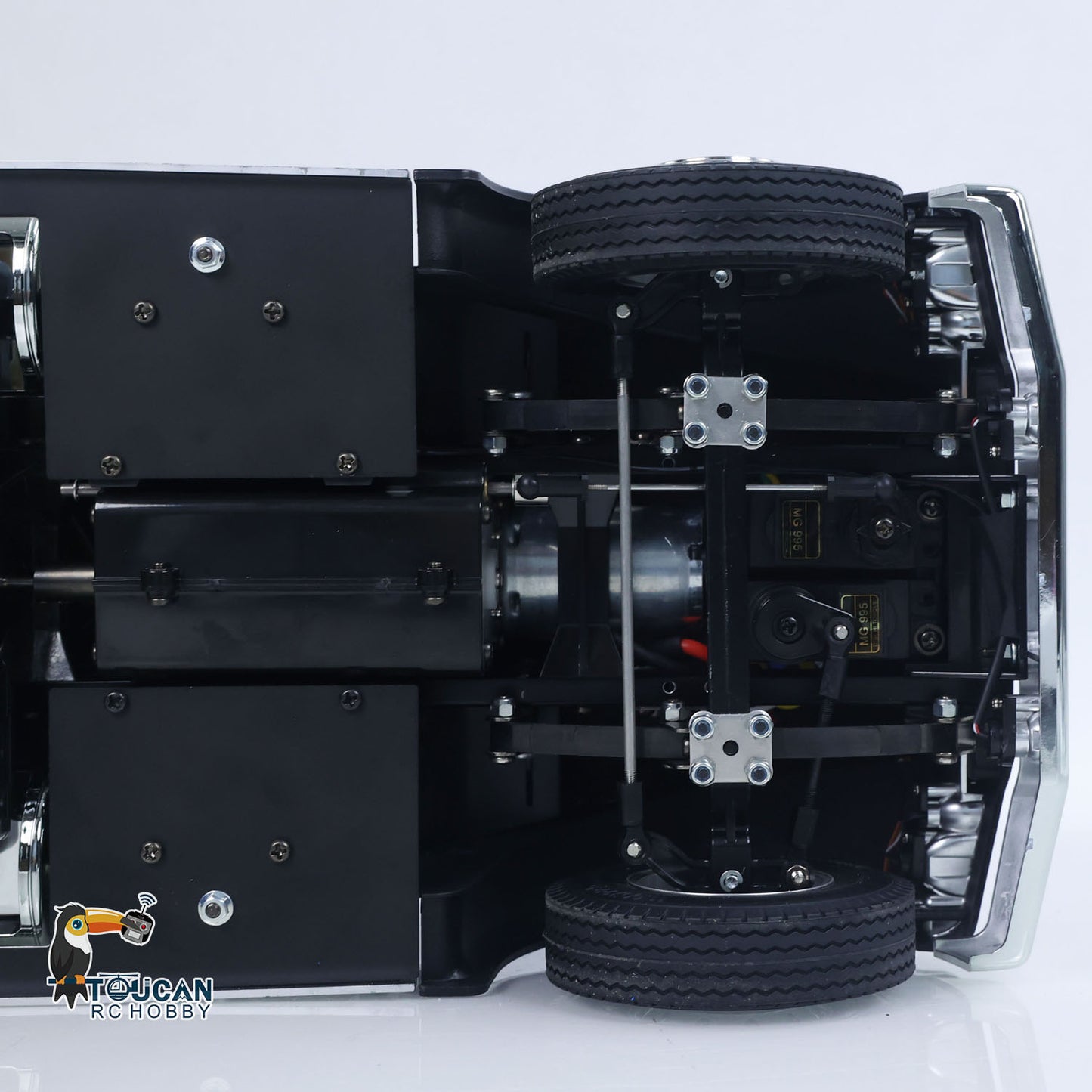 Customized DIY TAMIYA Knight Hauler 56314 6*4 1/14 RC Tractor Truck Remote Control Lorry Car Model Light Sound I6S Radio Battery