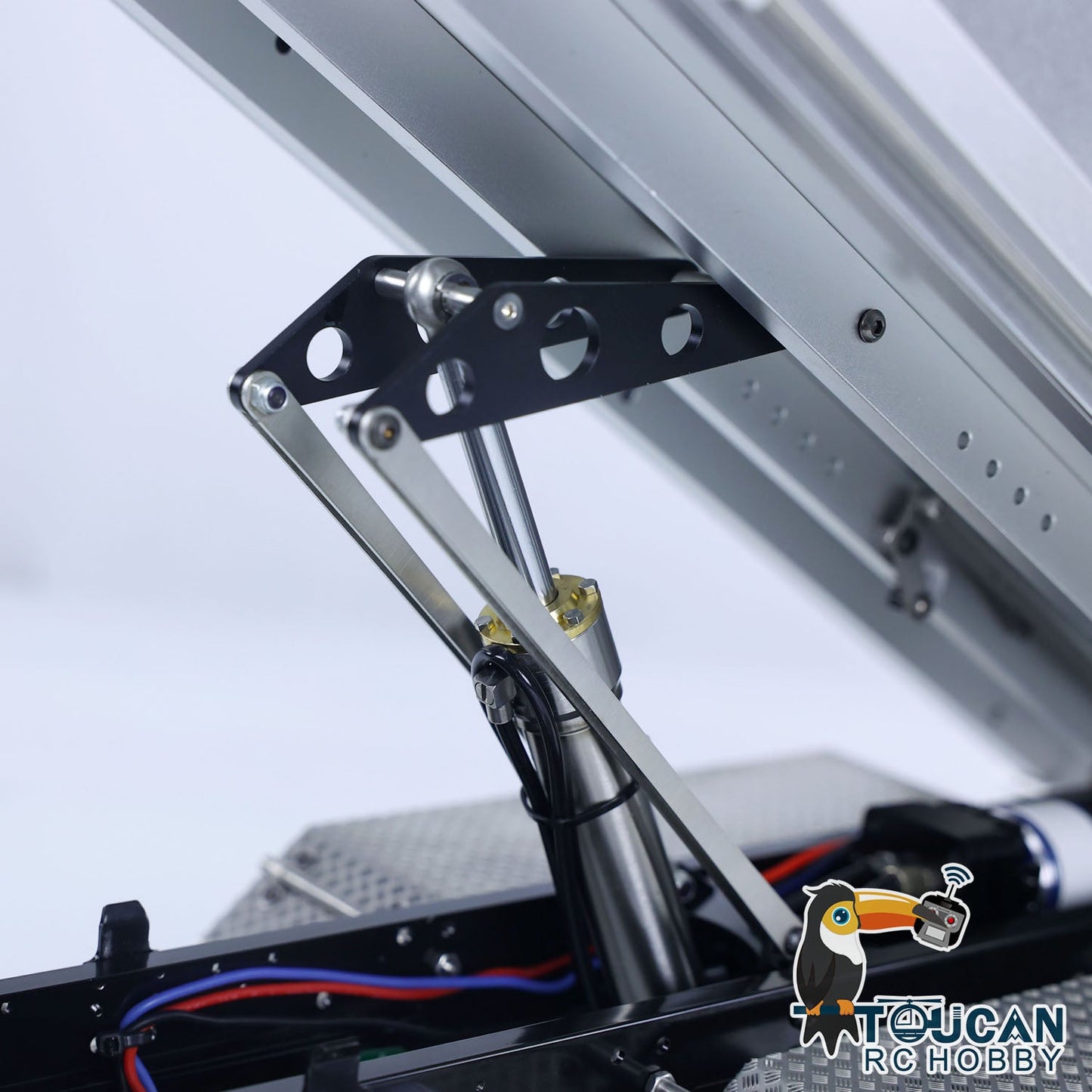 Double E 1/14 Hydraulic RC Dump Truck 6x6 FMX Remote Control Dumper Cars Hobby Model DIY RTR Hobby Model Gift