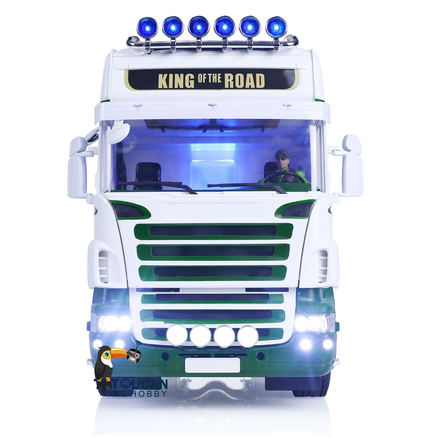 LESU 1:14 Scale DIY Radio Controlled Tractor Truck for Tamiya 6x6 Remote Control Cars Model Battery & Radio System & Charger