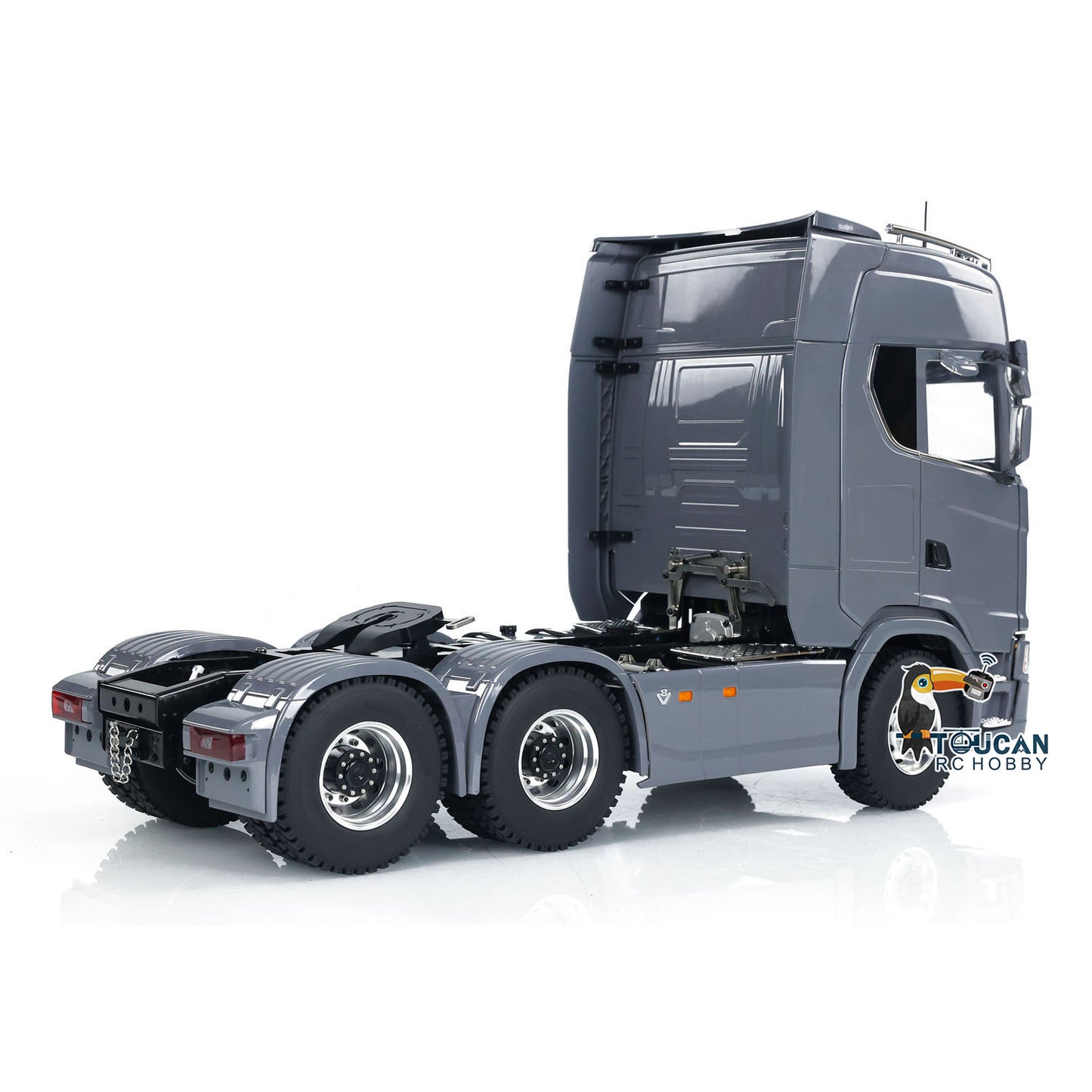 1/14 770S RC Tractor Truck Metal Chassis 6x6 Remote Control Car 770 with 2-speed Transmission