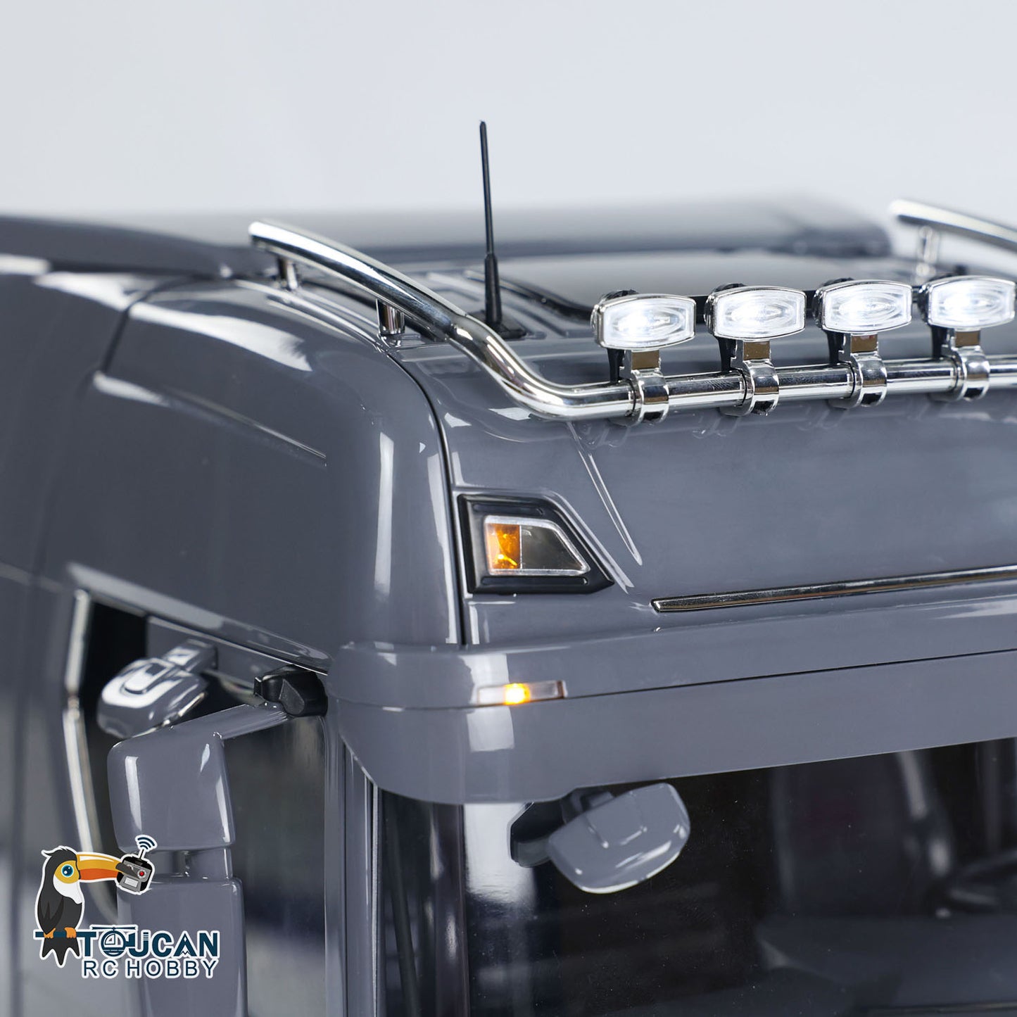 1/14 770S RC Tractor Truck Metal Chassis 6x6 Remote Control Car 770 with 2-speed Transmission