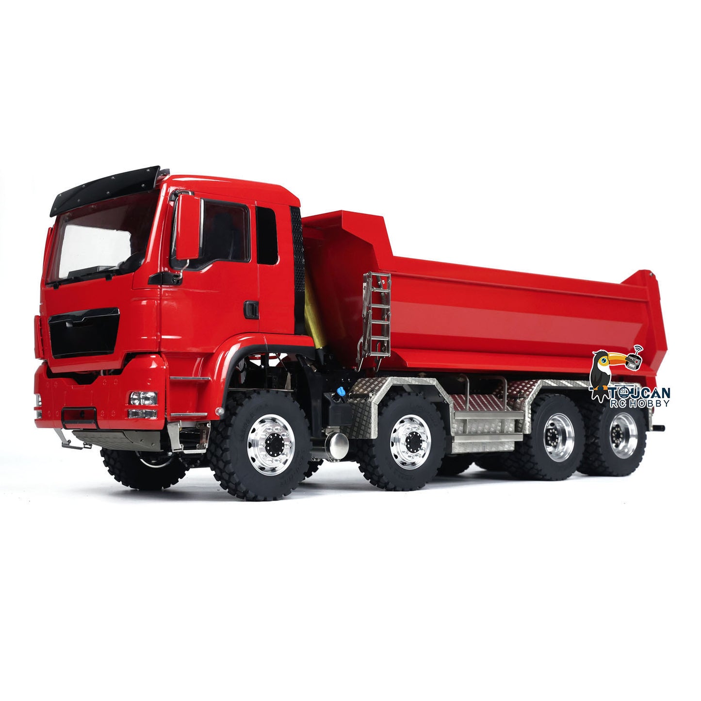 8x8 LESU 1/14 Hydraulic RC Dumper Truck RTR Remote Control Tipper Car Model