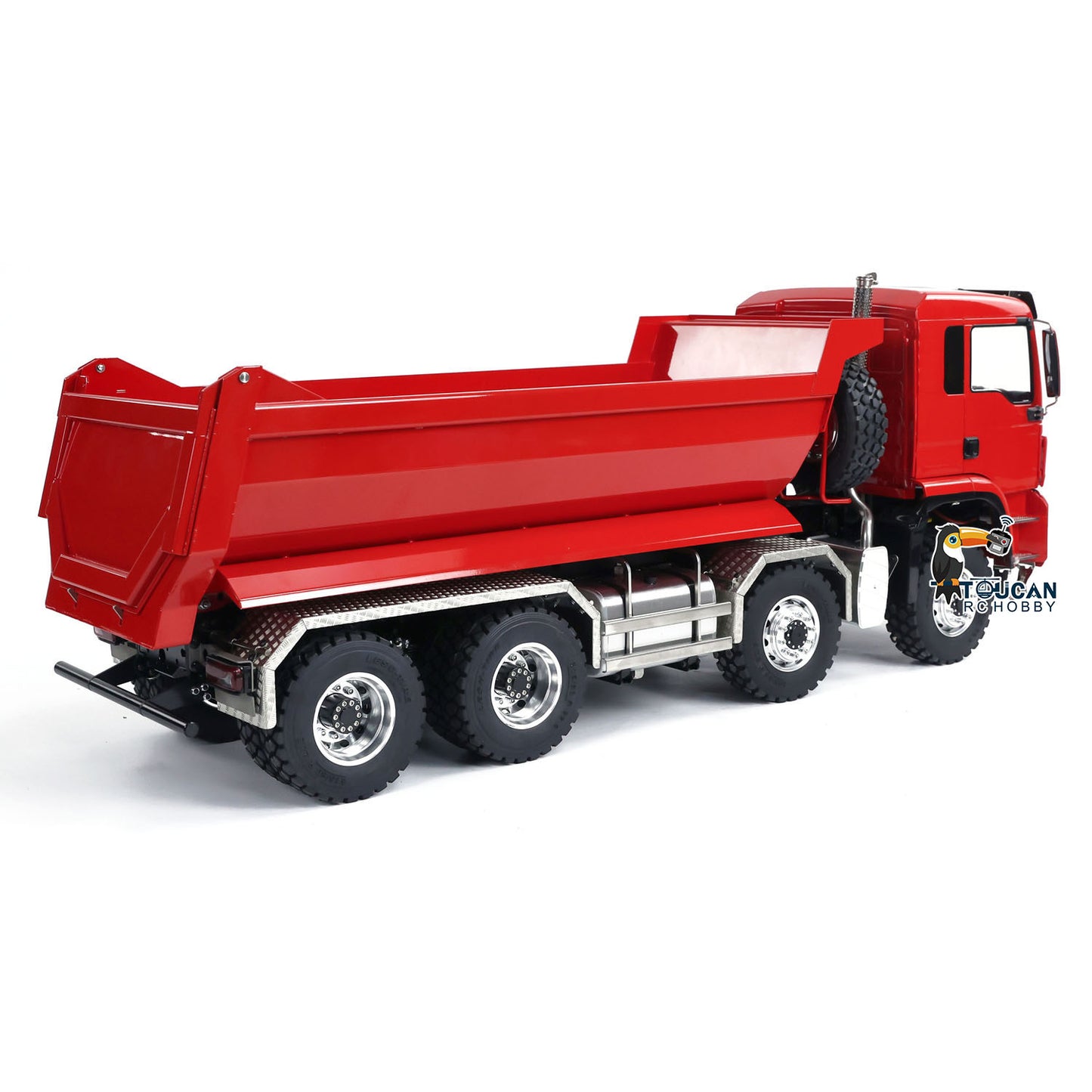 8x8 LESU 1/14 Hydraulic RC Dumper Truck RTR Remote Control Tipper Car Model