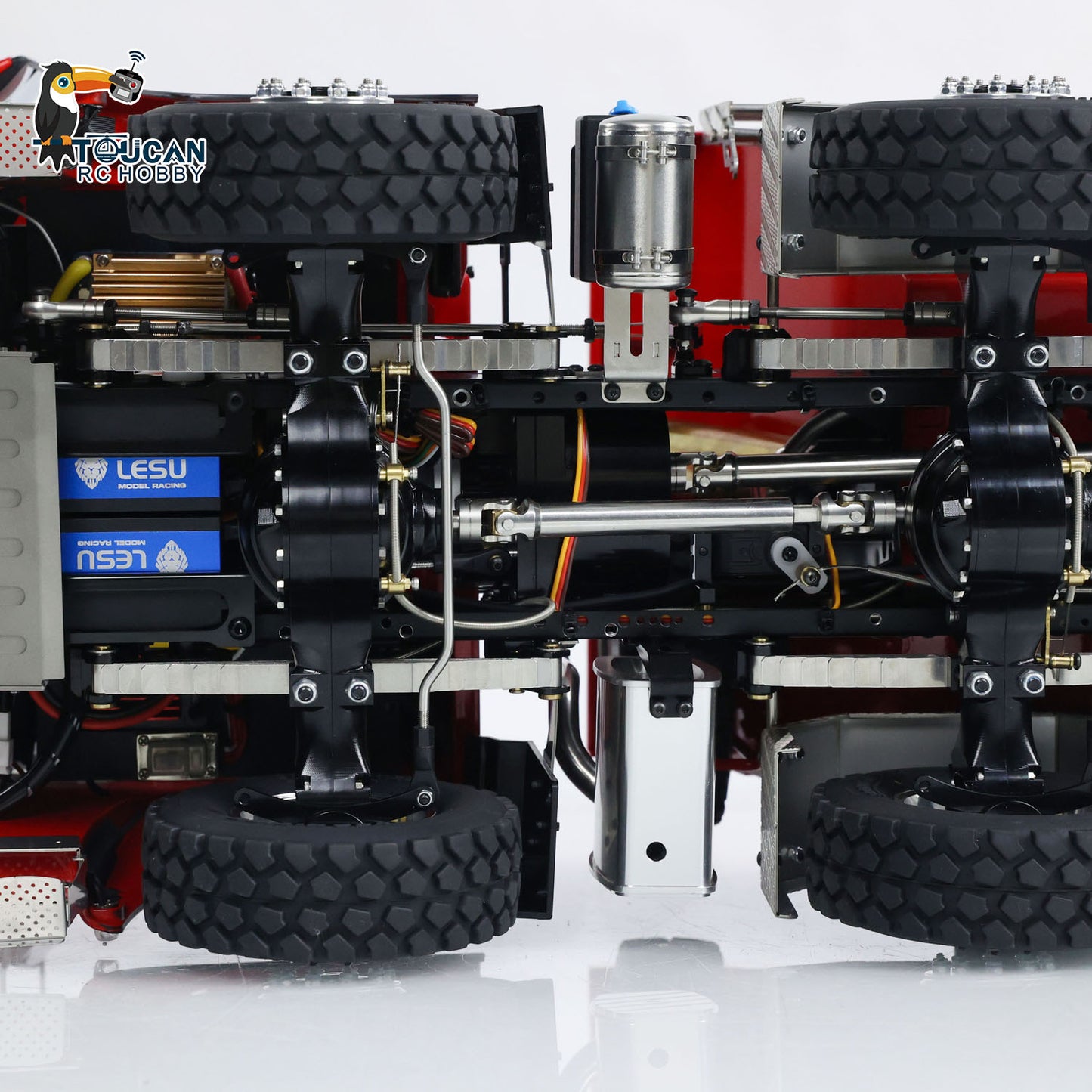 8x8 LESU 1/14 Hydraulic RC Dumper Truck RTR Remote Control Tipper Car Model