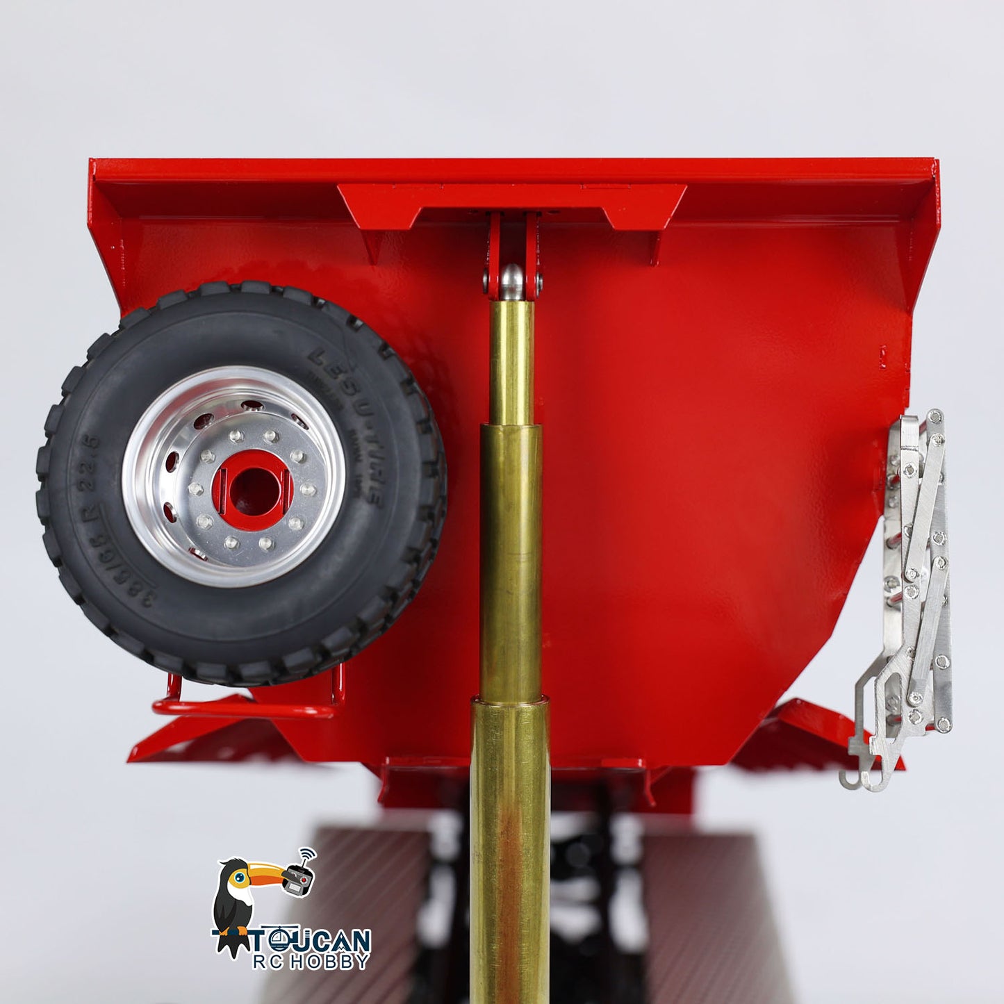 8x8 LESU 1/14 Hydraulic RC Dumper Truck RTR Remote Control Tipper Car Model